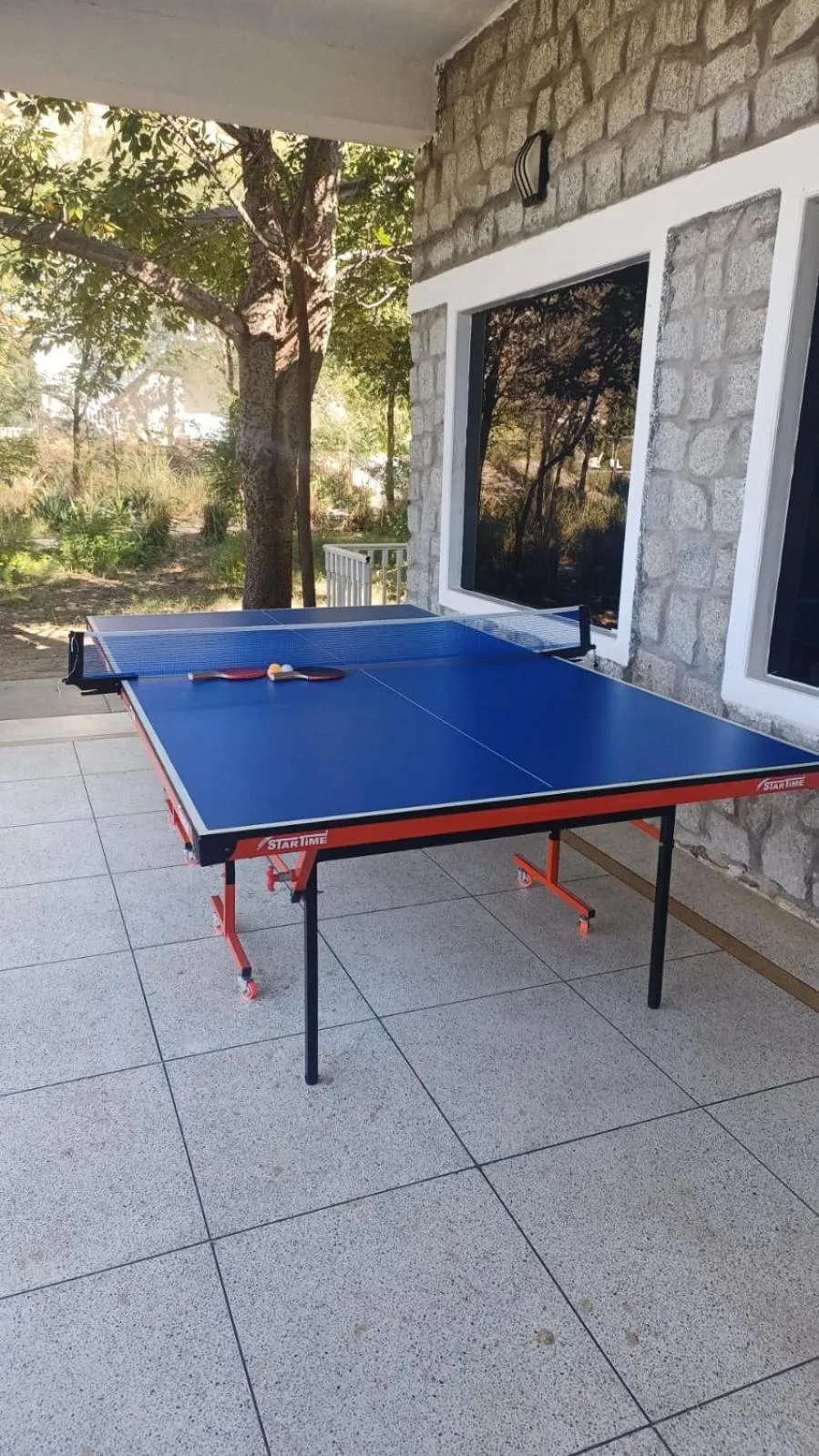 Table tennis in Amritara Jawai Resort