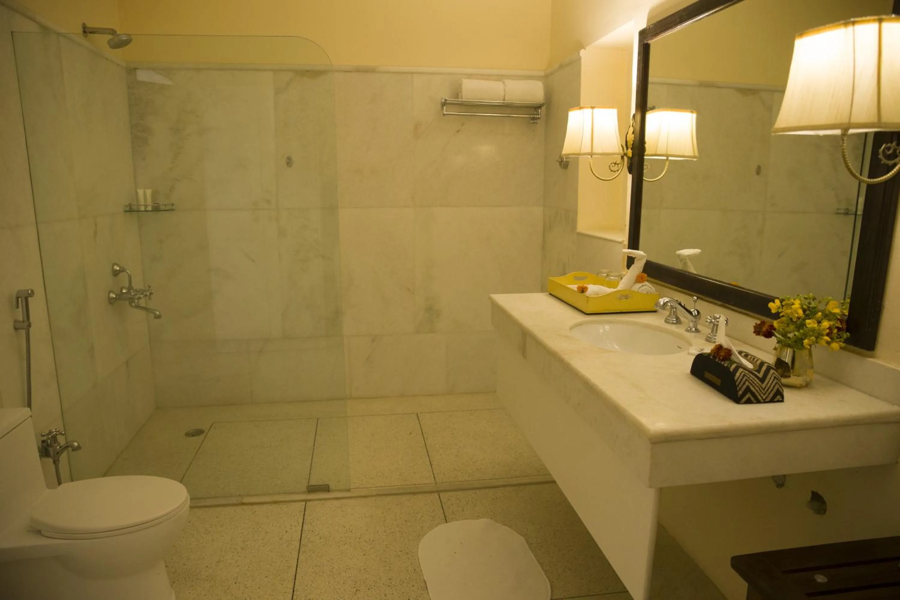 Bathroom in Amritara Jawai Resort