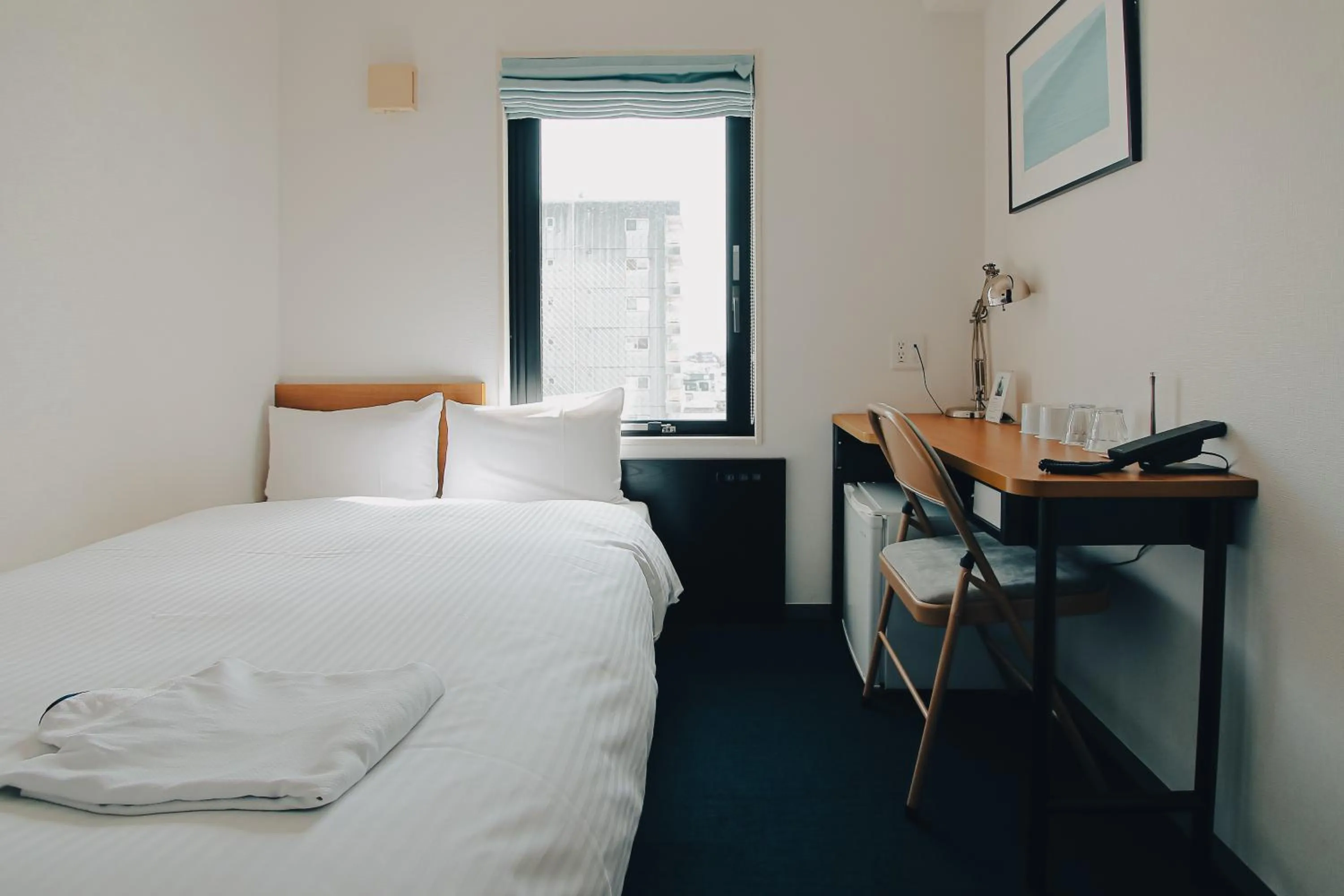 Bed in 8 Hotel Shonan Fujisawa