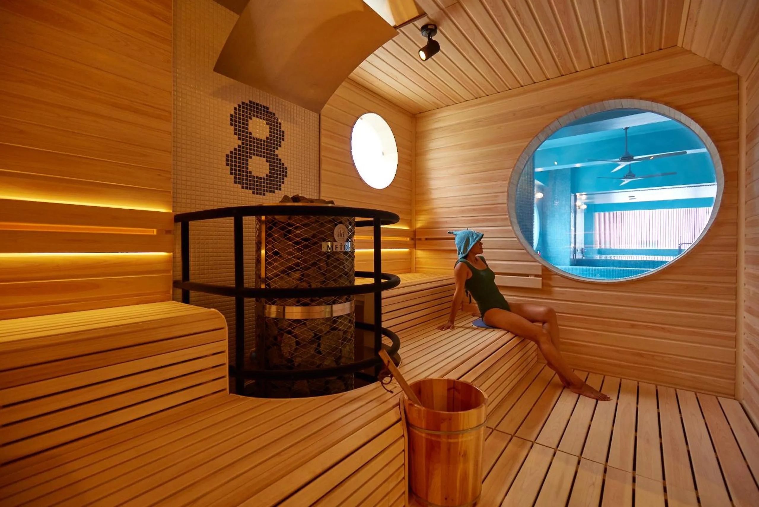 Sauna in 8 Hotel Shonan Fujisawa