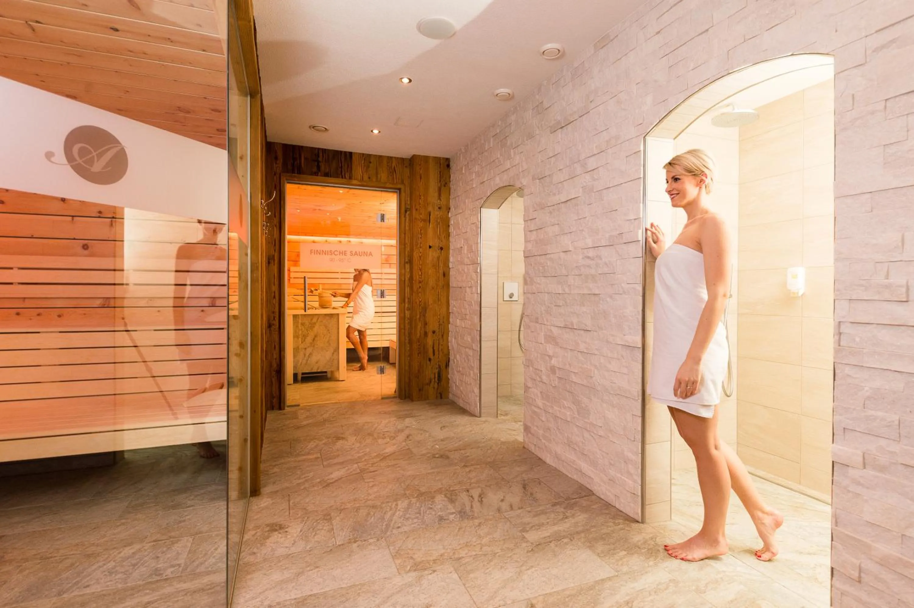 Spa and wellness centre/facilities in Hotel Kroneck