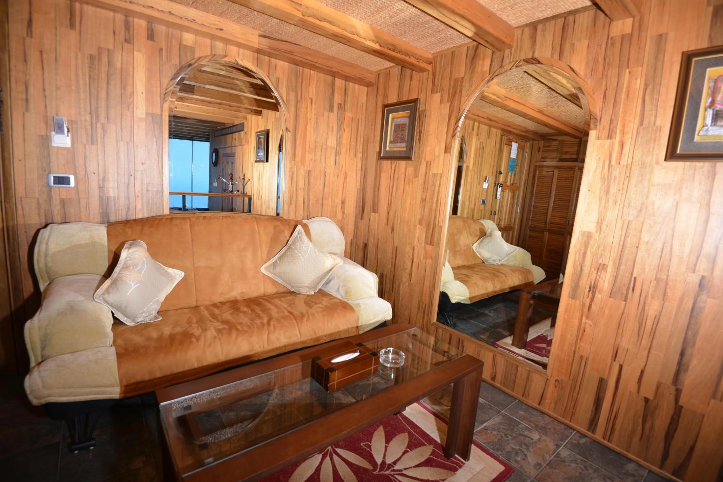 Seating area in Bay Lodge Boutique Hotel