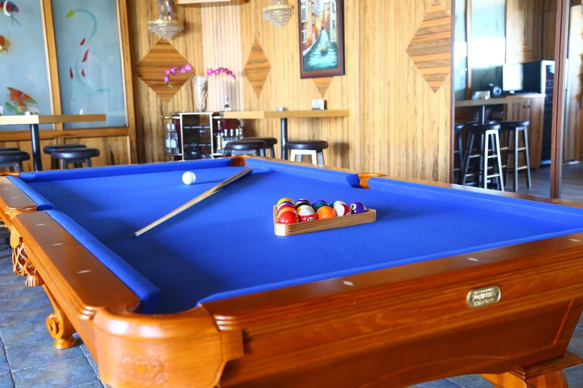Billiard in Bay Lodge Boutique Hotel