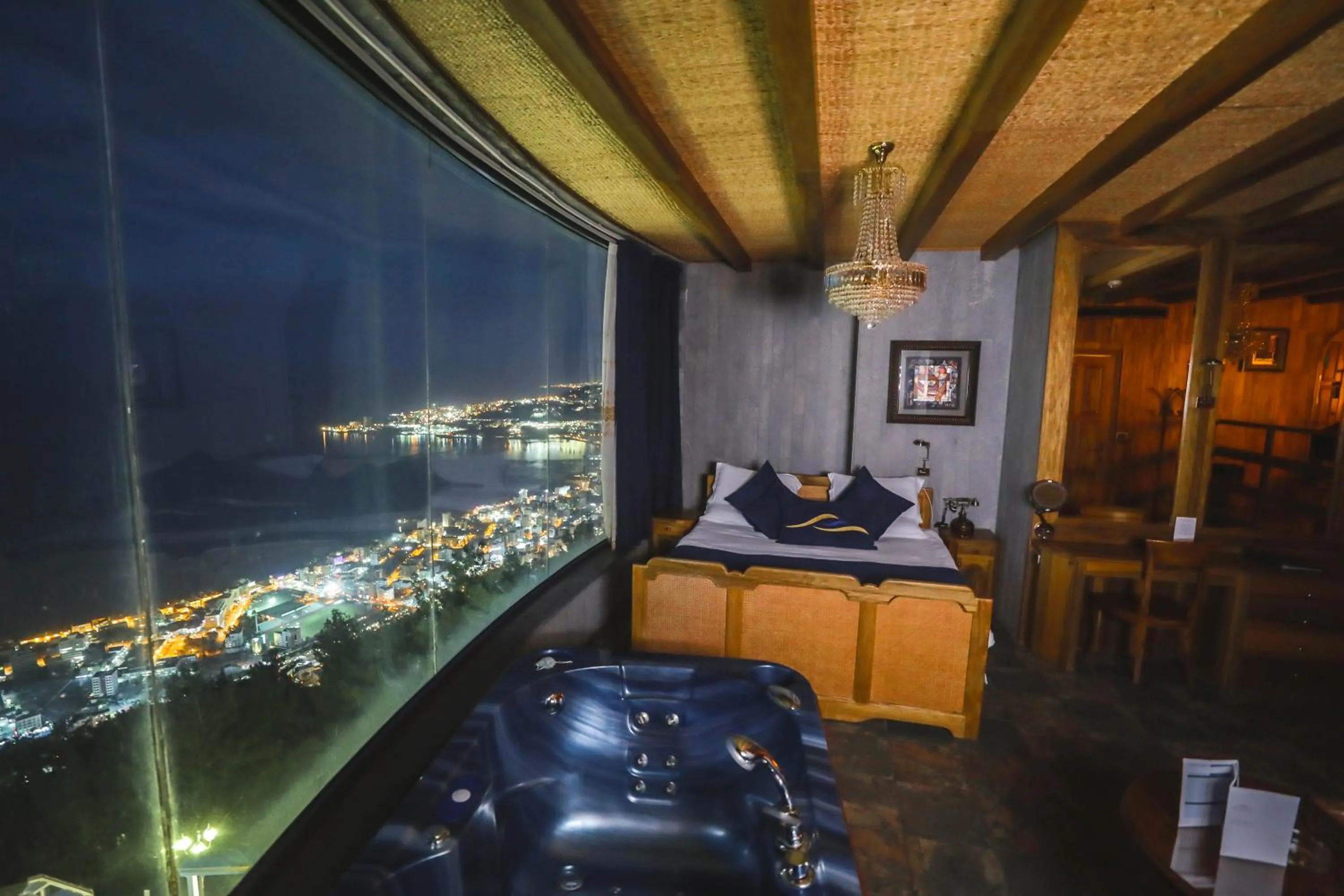 Night, Bed in Bay Lodge Boutique Hotel