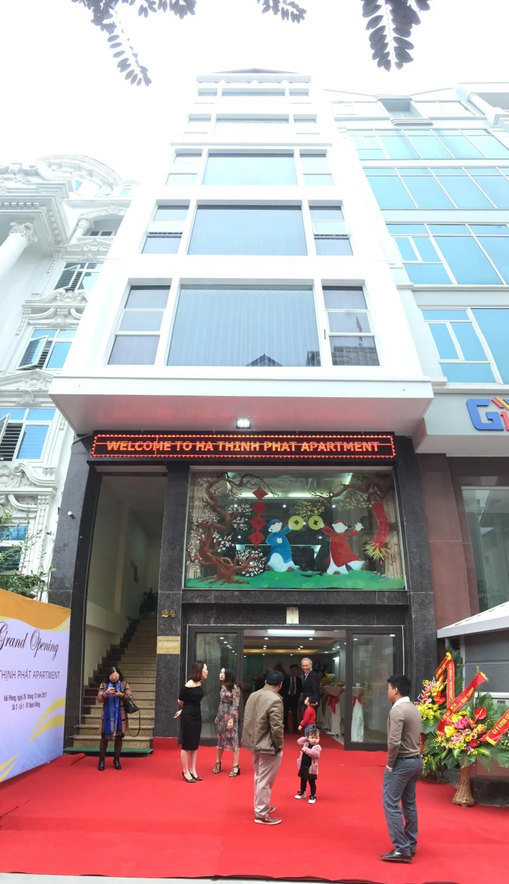 Facade/entrance in Hà Thịnh Phát Apartment