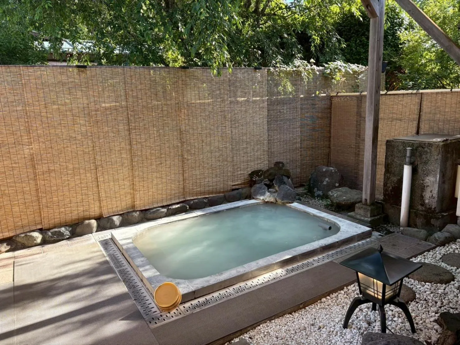 Open Air Bath in Fuji-Hakone Guest House