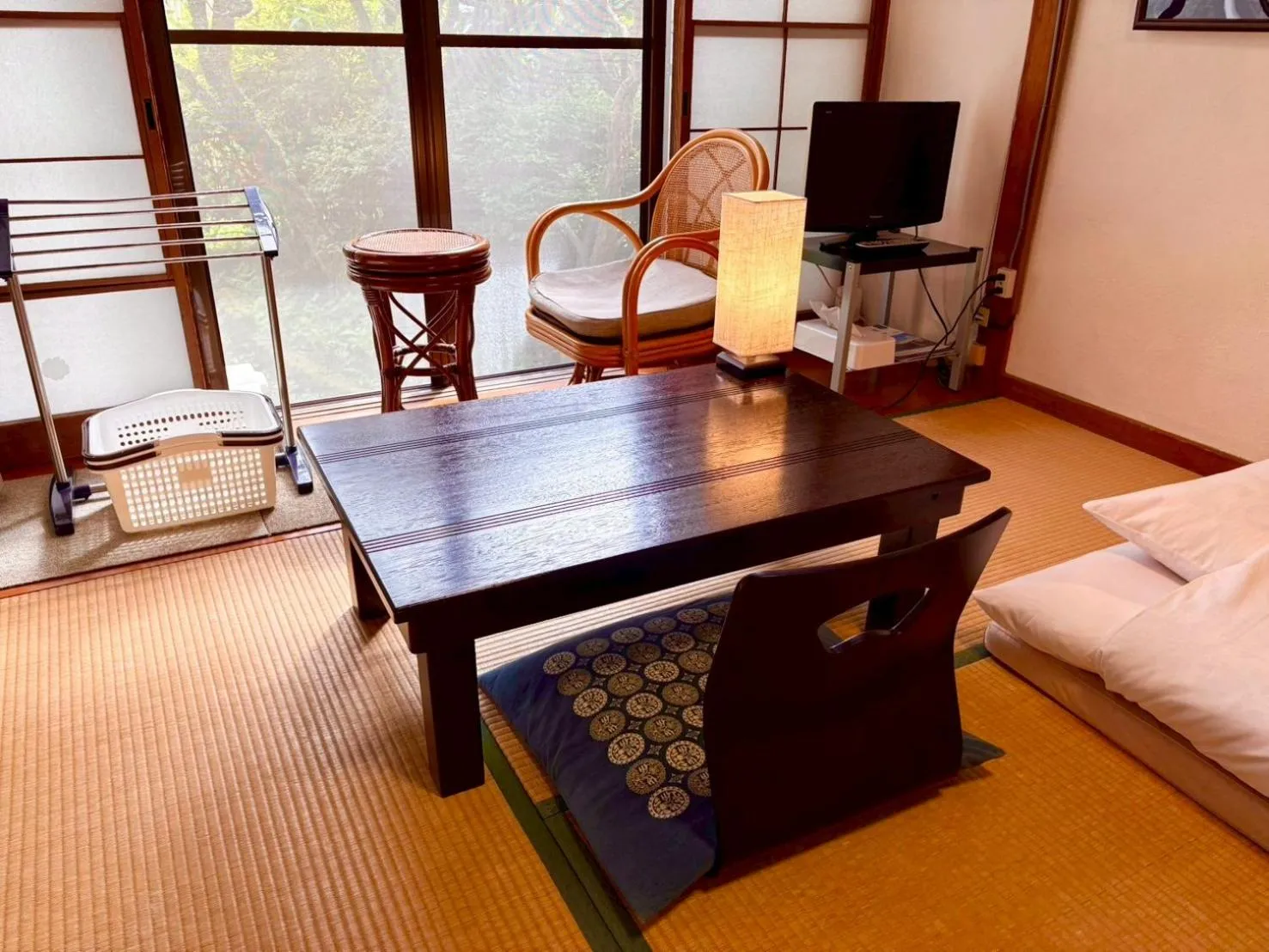 Seating area in Fuji-Hakone Guest House
