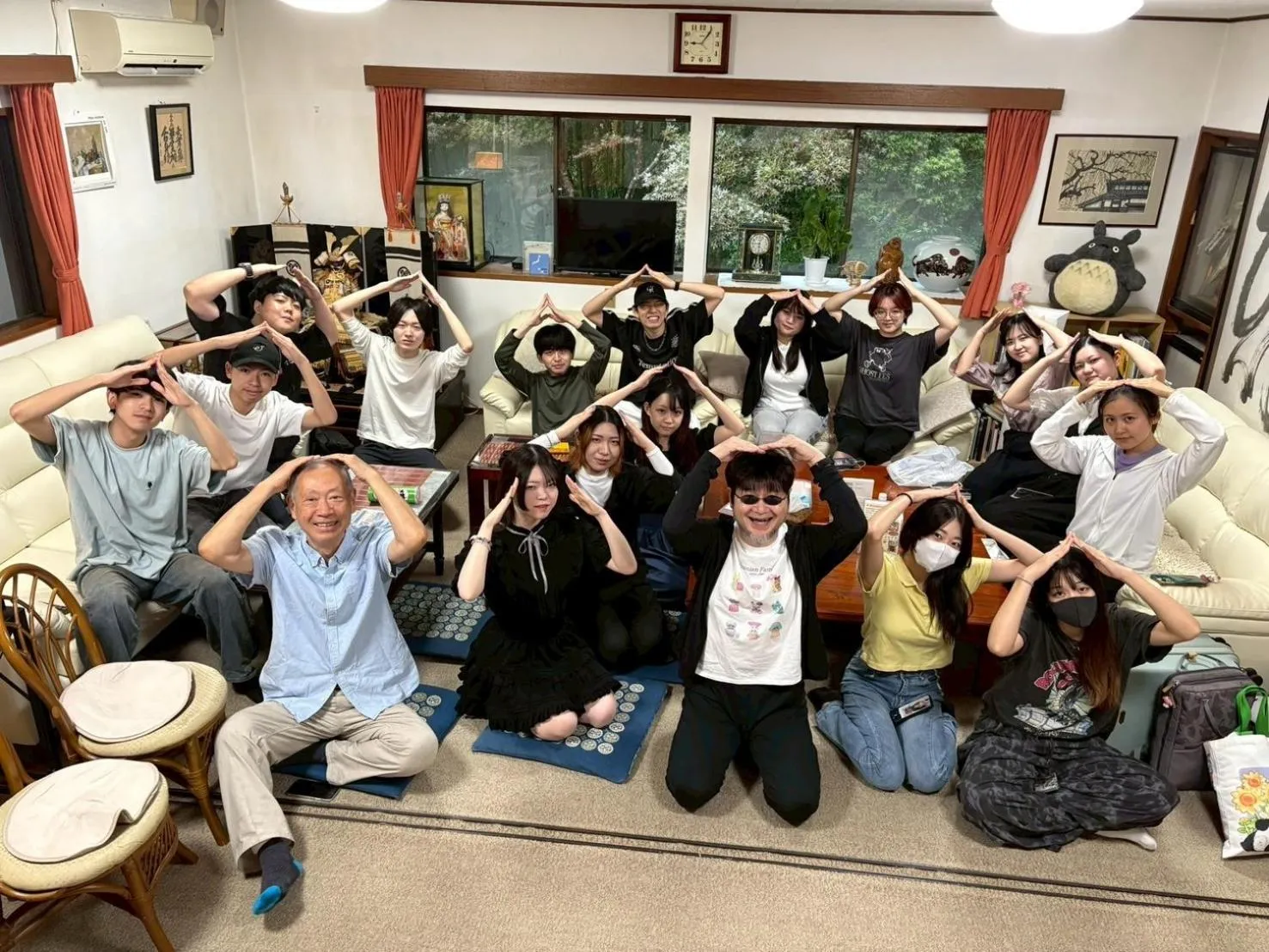 People in Fuji-Hakone Guest House