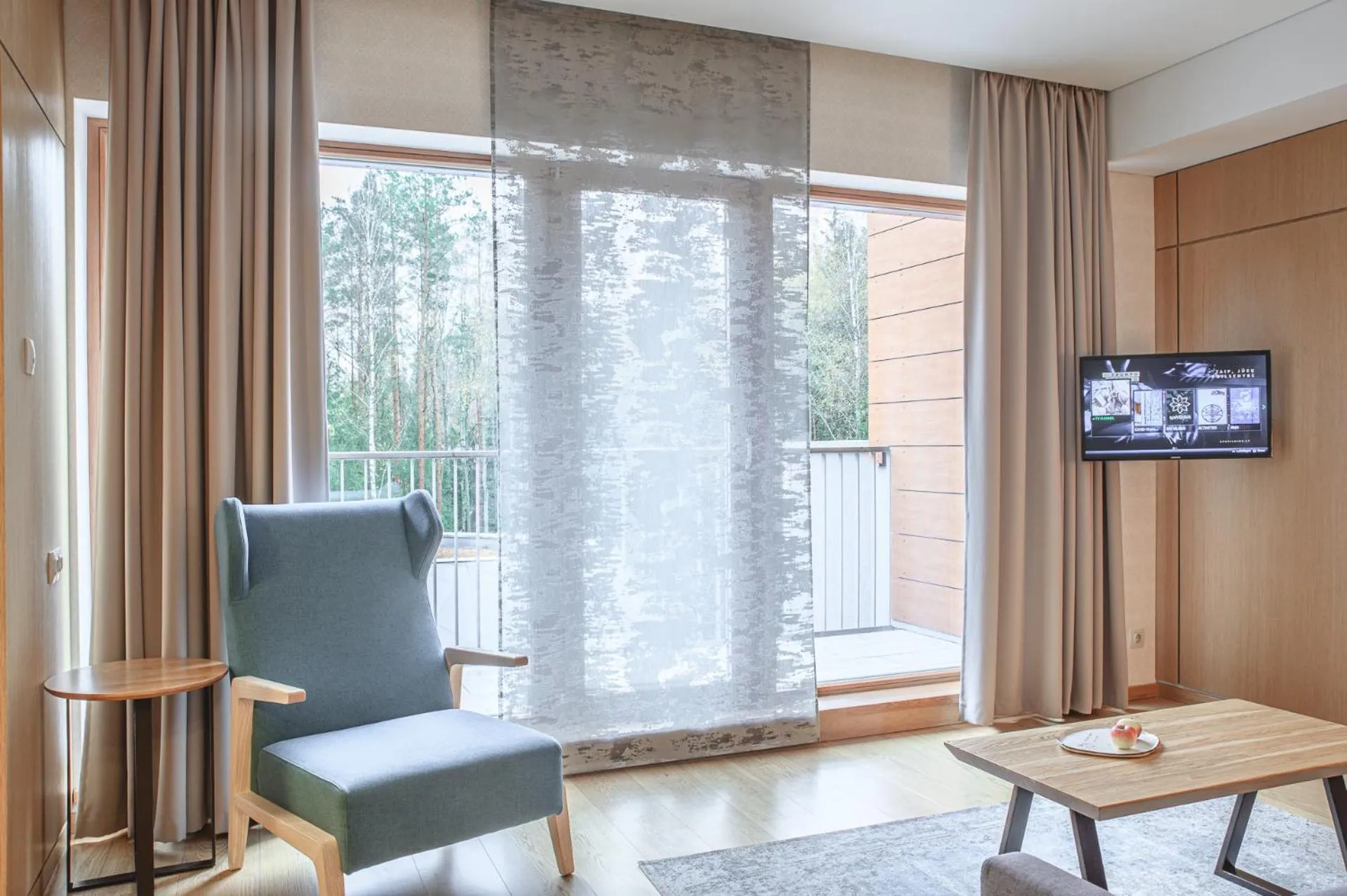 Living room in SPA VILNIUS Anykščiai