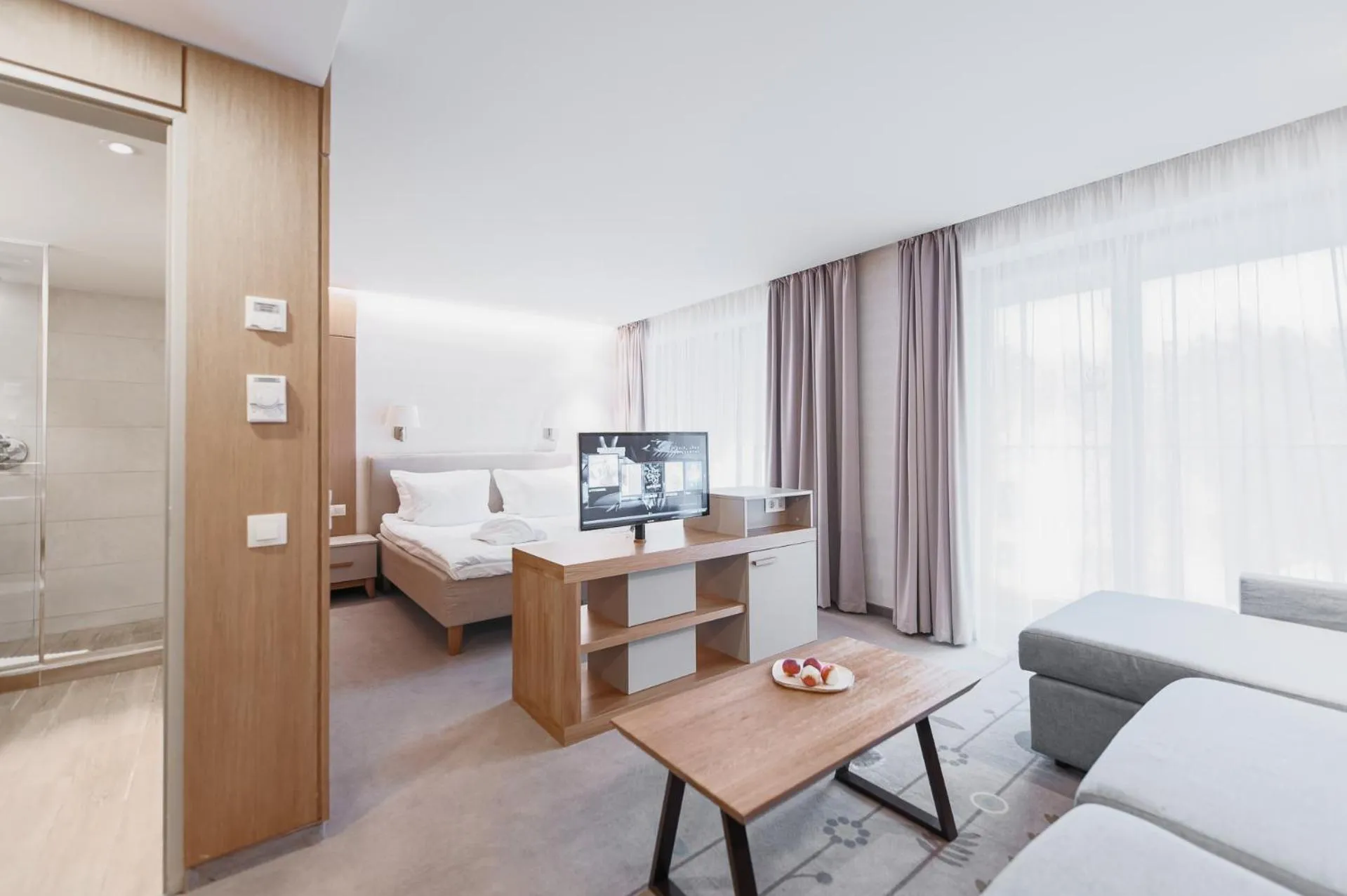 TV and multimedia, Bed in SPA VILNIUS Anykščiai