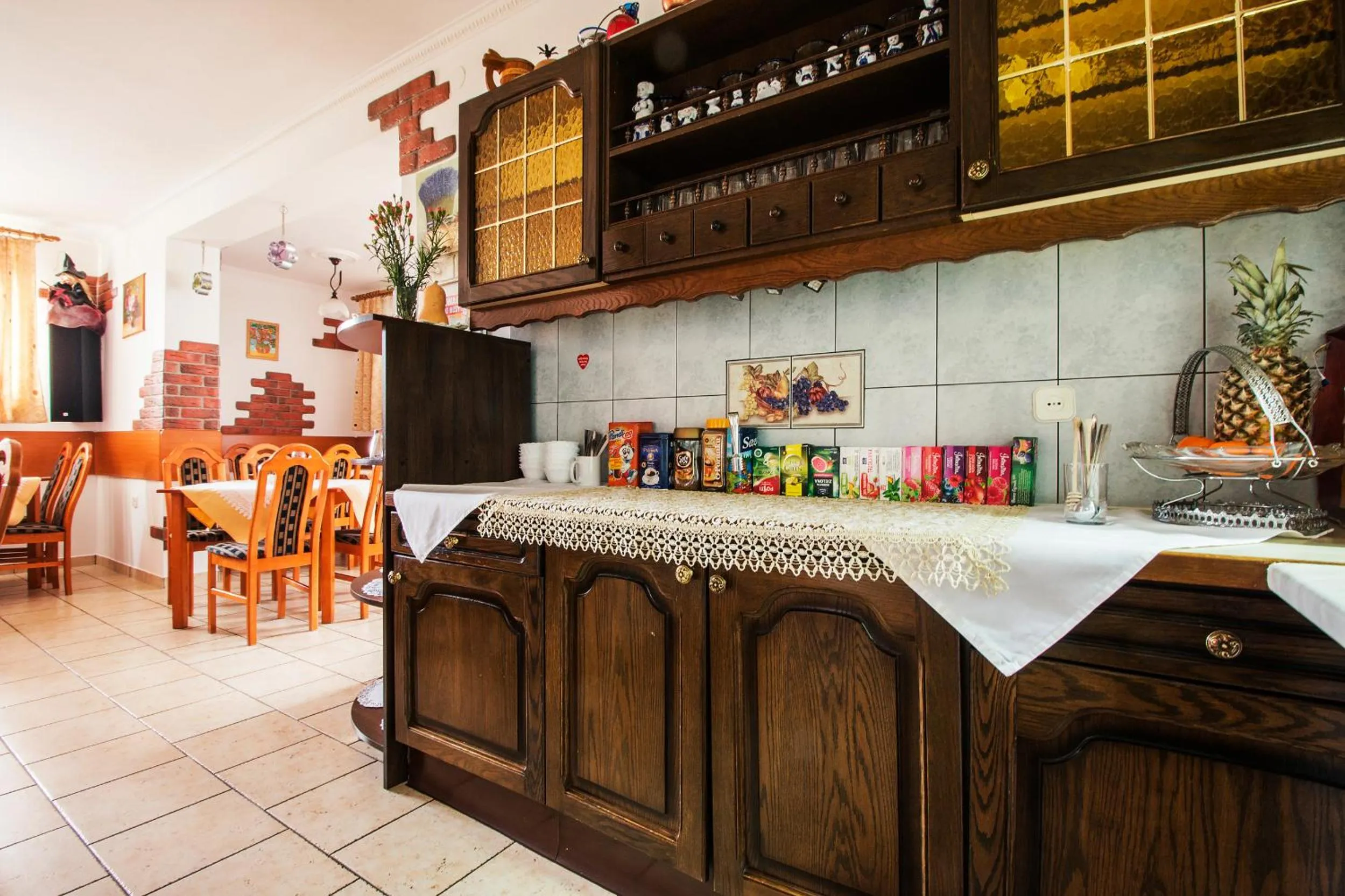 Kitchen or kitchenette in Chata pod Jemiołą