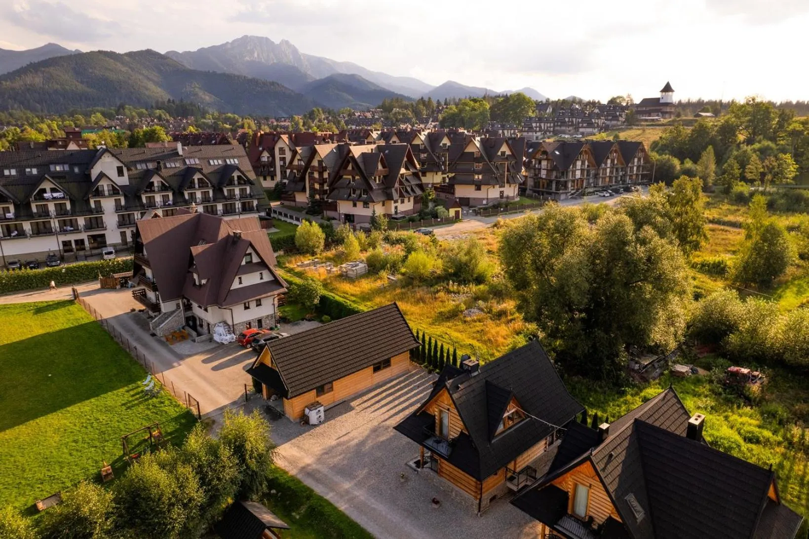 Bird's eye view in Chata pod Jemiołą