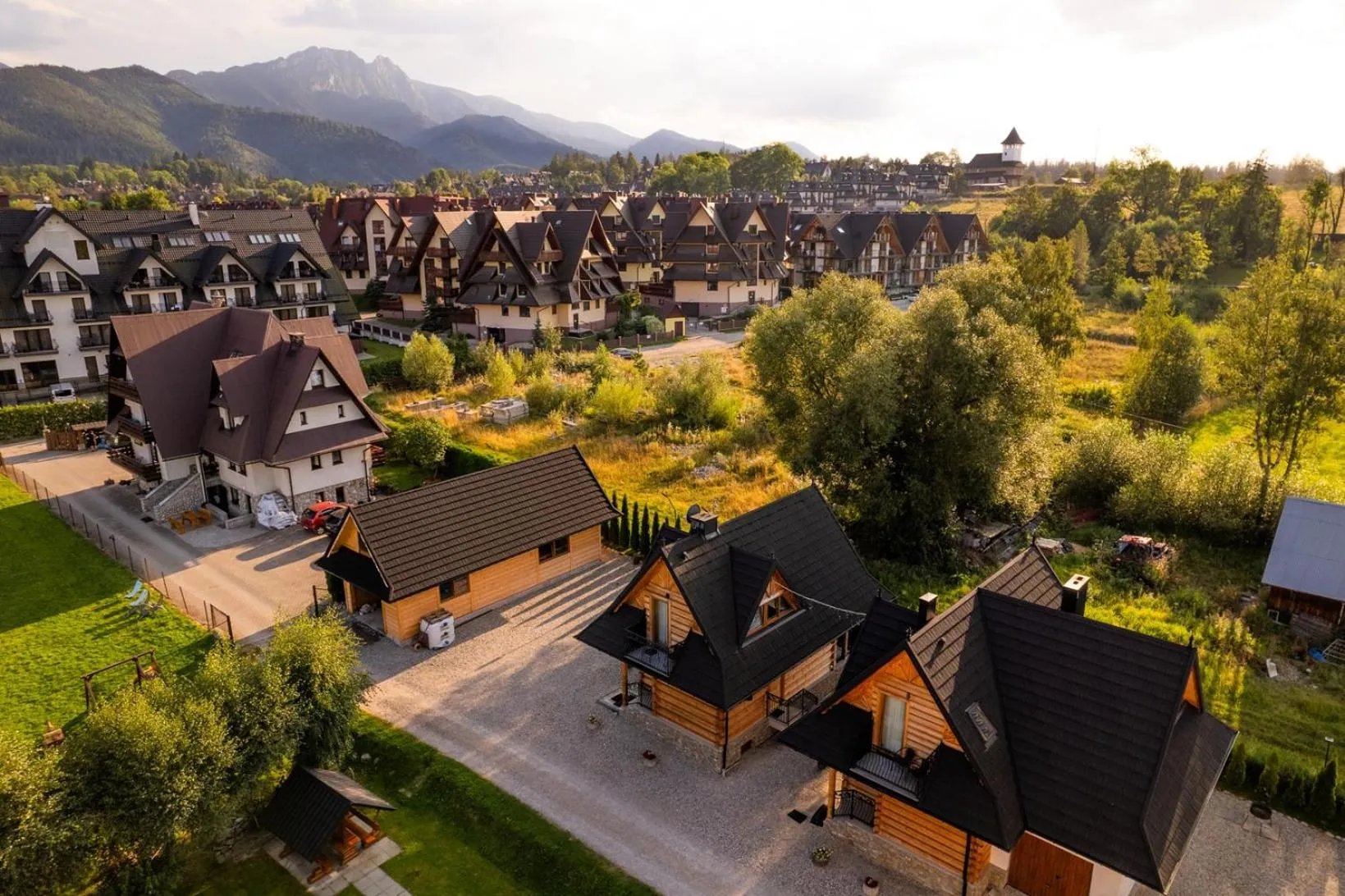 Bird's eye view in Chata pod Jemiołą