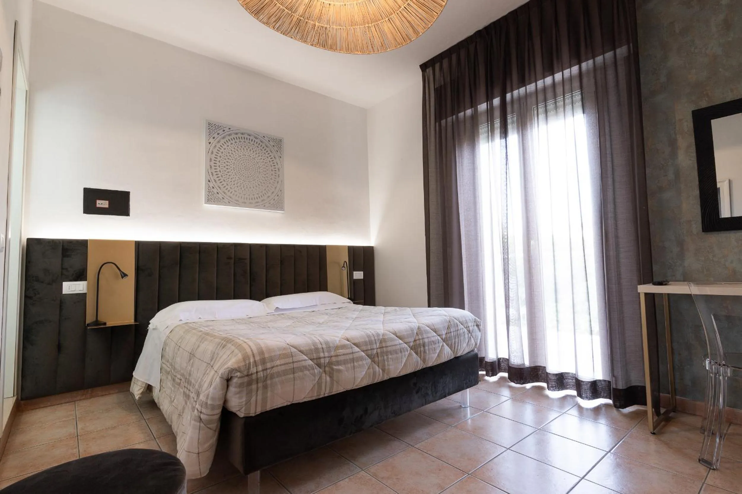 Bedroom, Bed in Villa Liliana