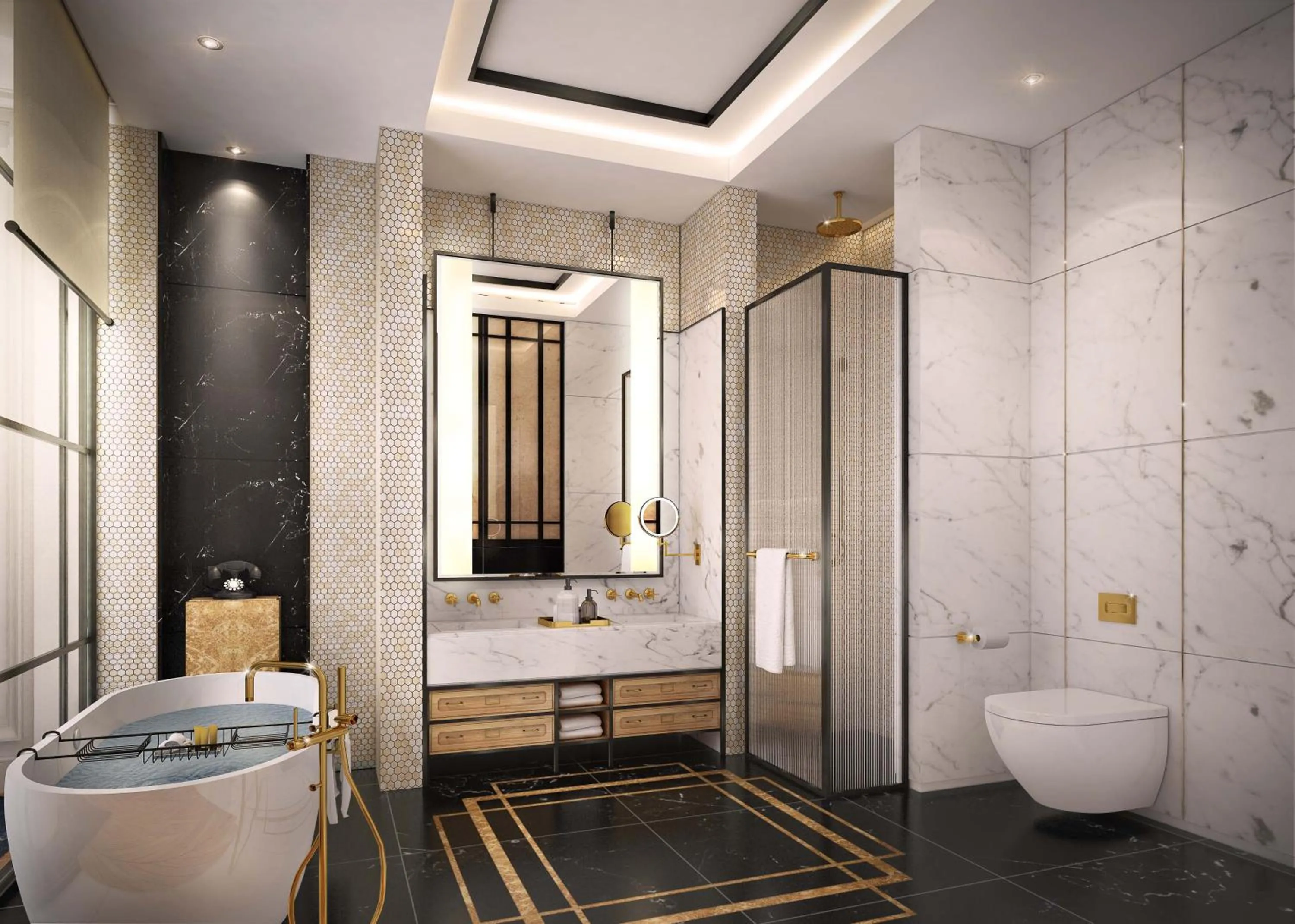 Bathroom in Yangon Excelsior