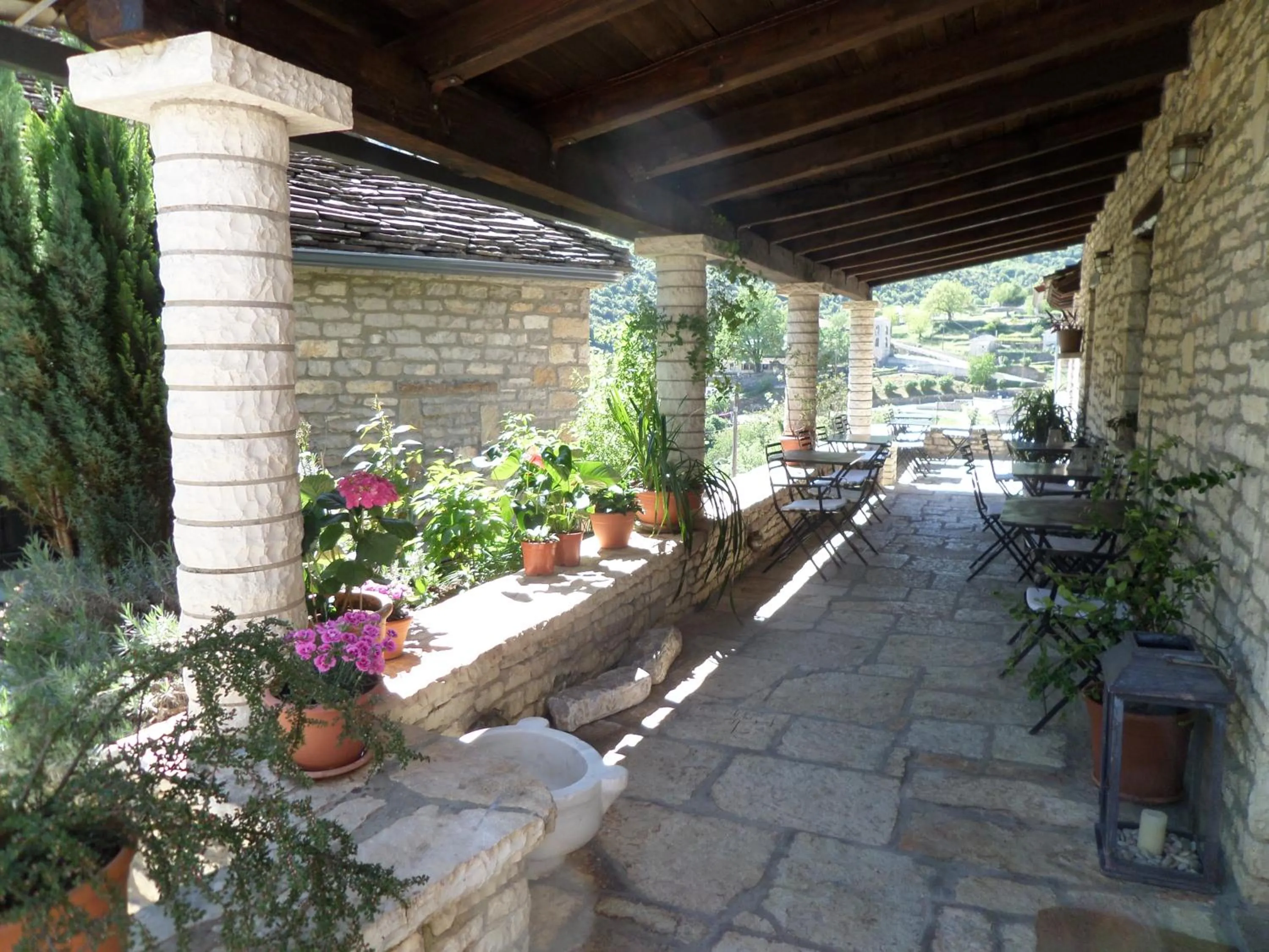 Patio in Arhontiko Aristis