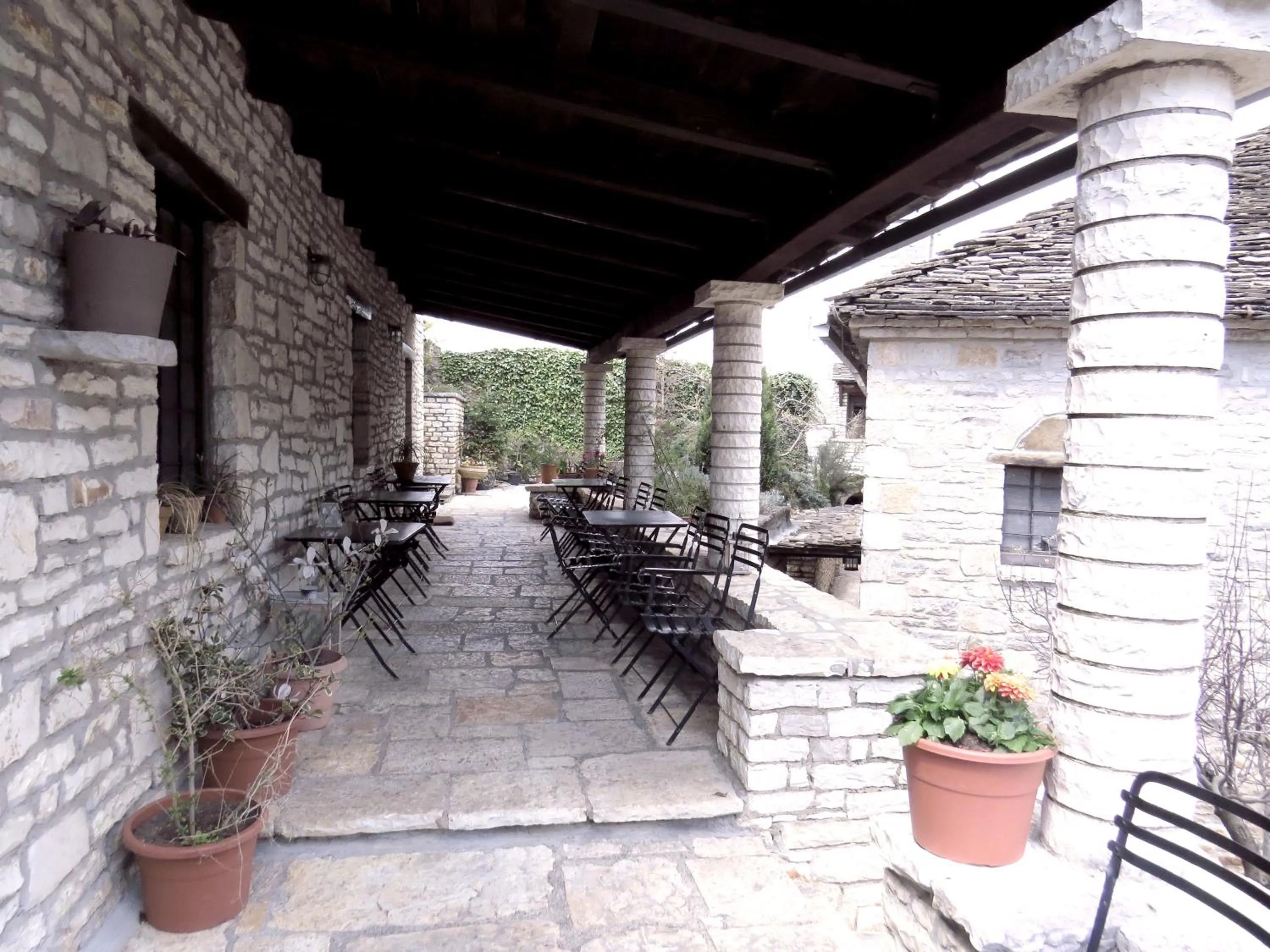 Patio in Arhontiko Aristis