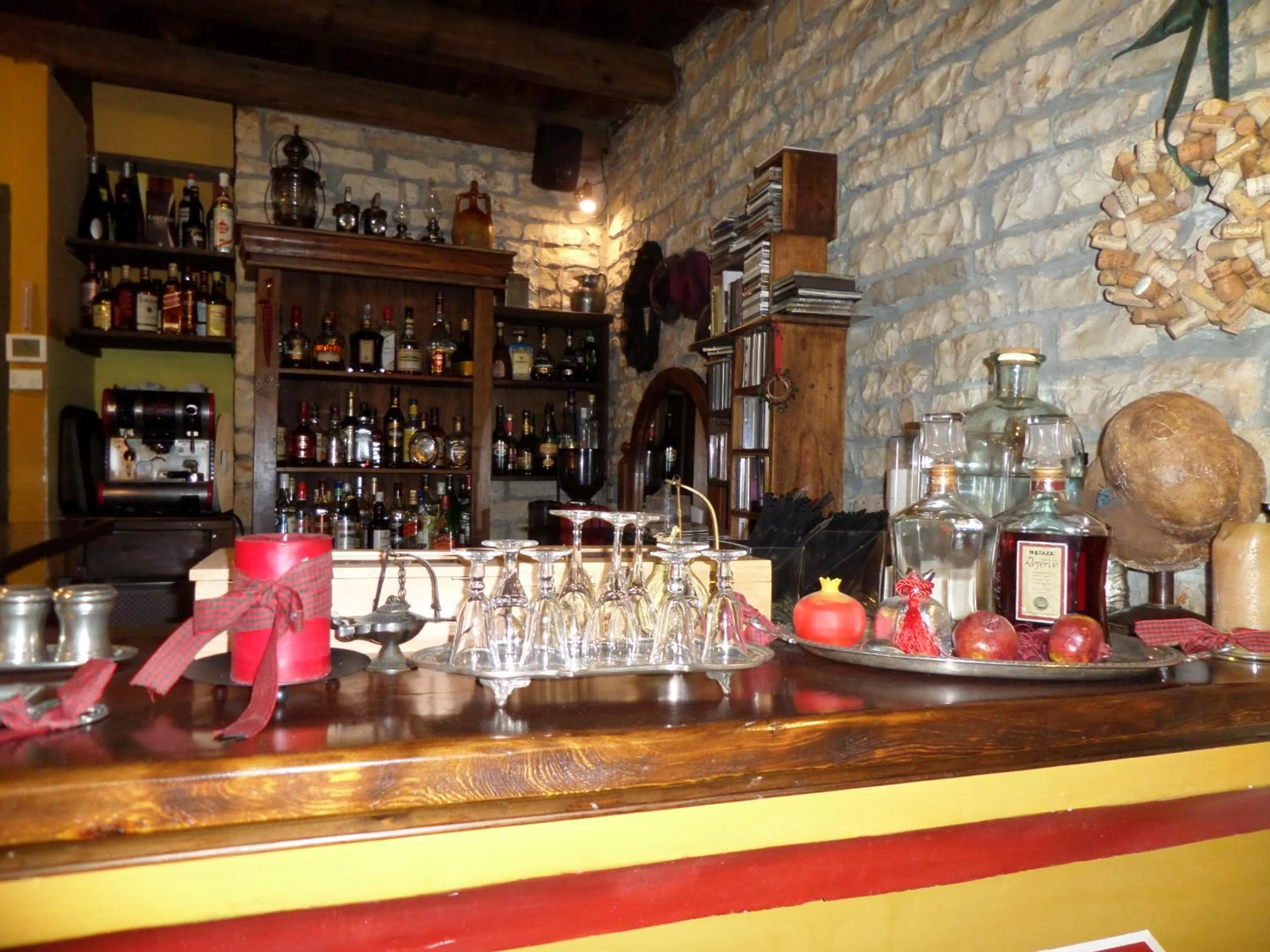 Lounge or bar in Arhontiko Aristis