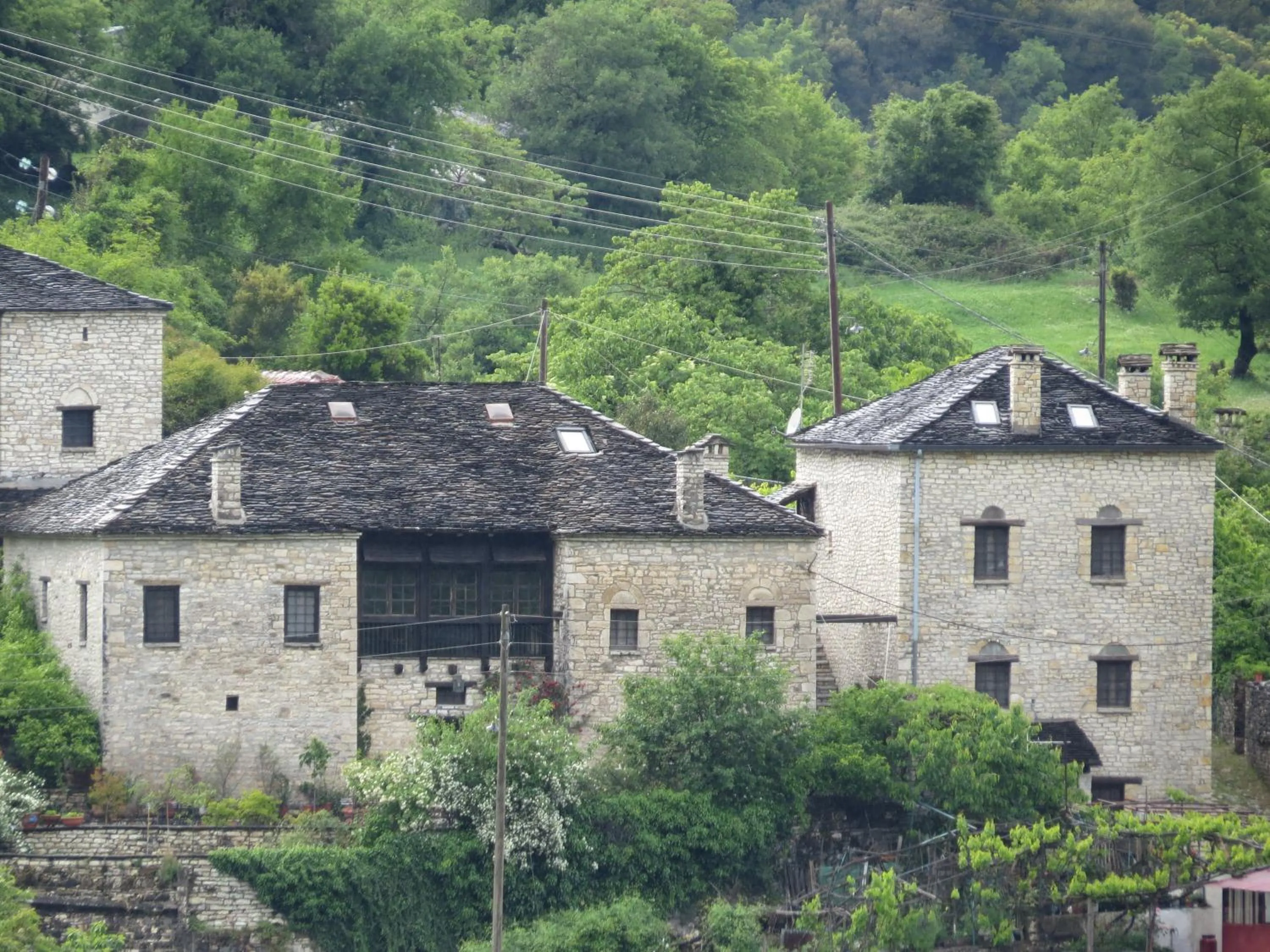Bird's eye view in Arhontiko Aristis
