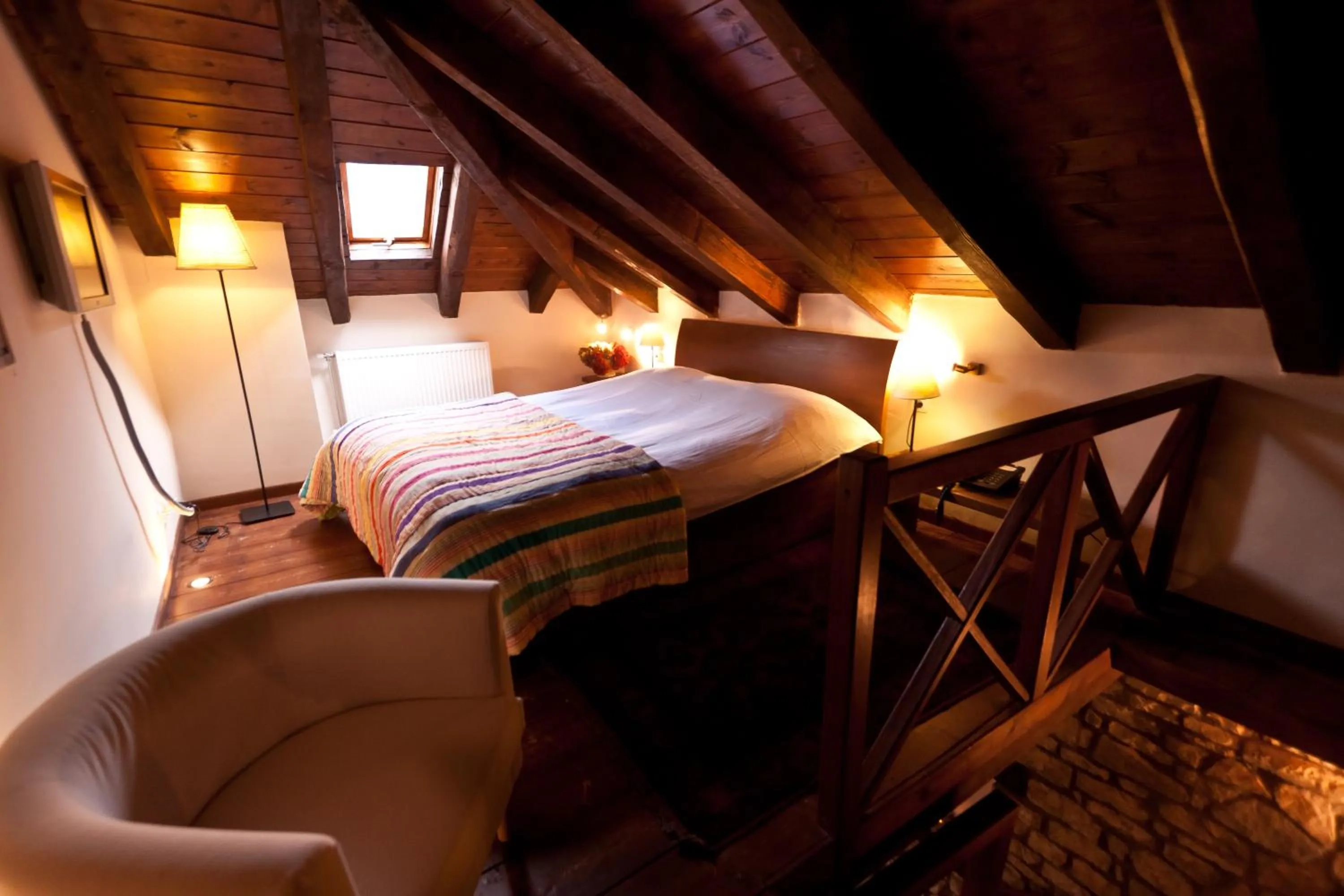 Bedroom, Bed in Arhontiko Aristis