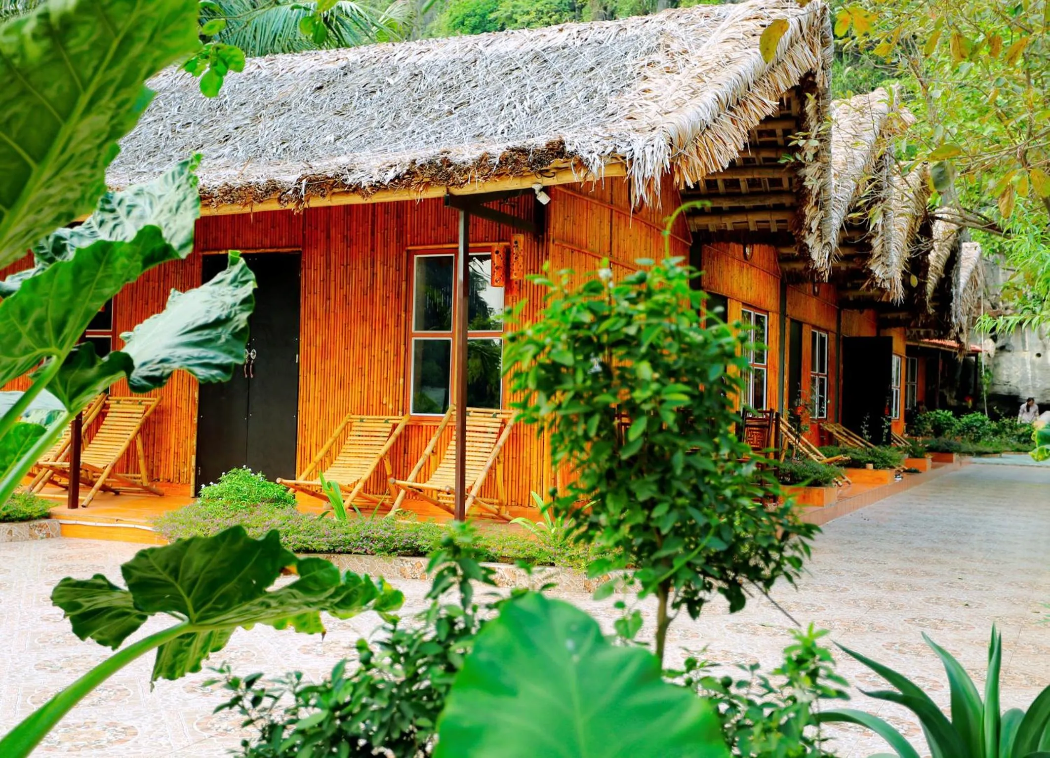 Floor plan in Tam Coc Valley Bung