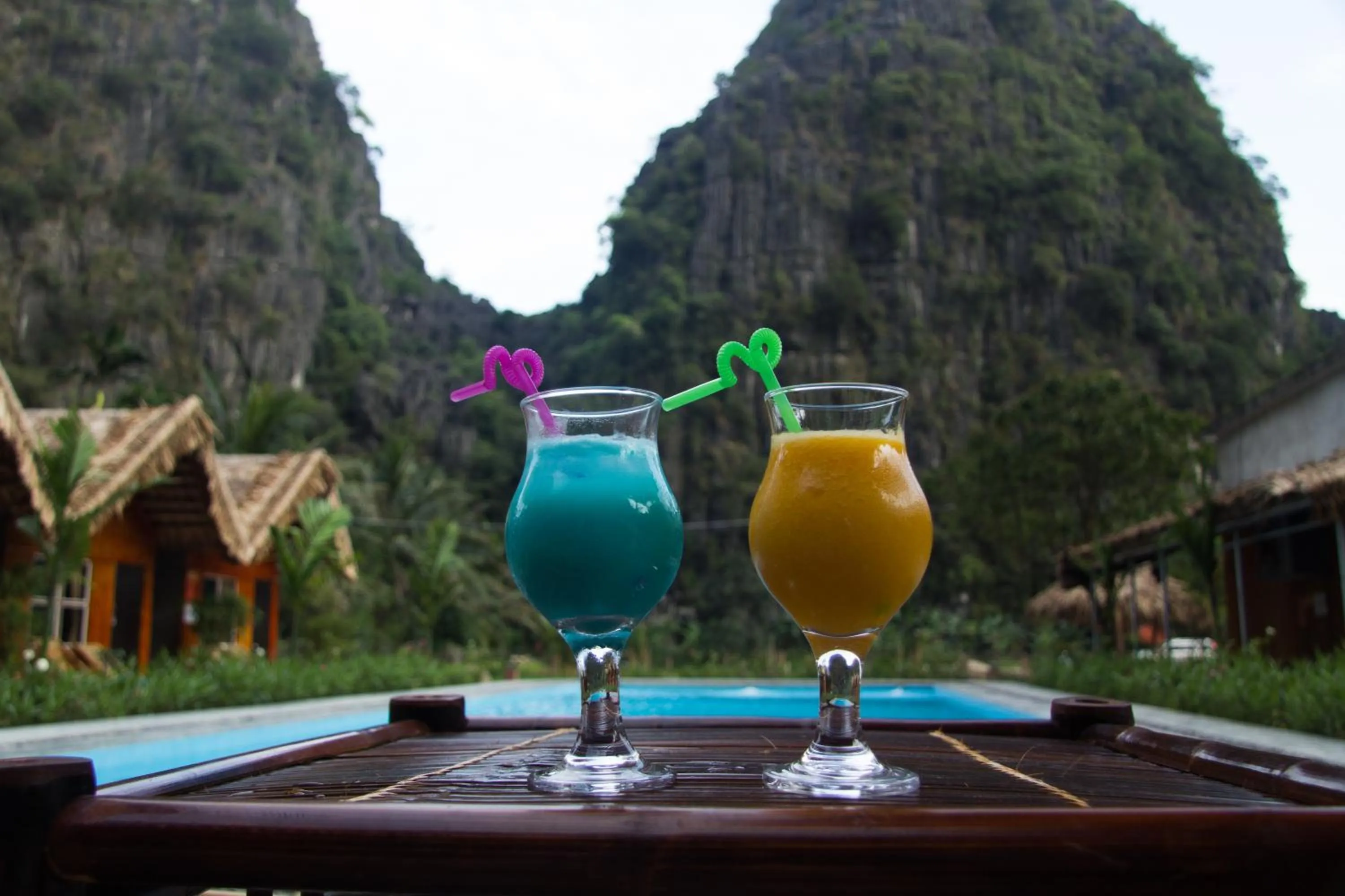 Balcony/Terrace in Tam Coc Valley Bung