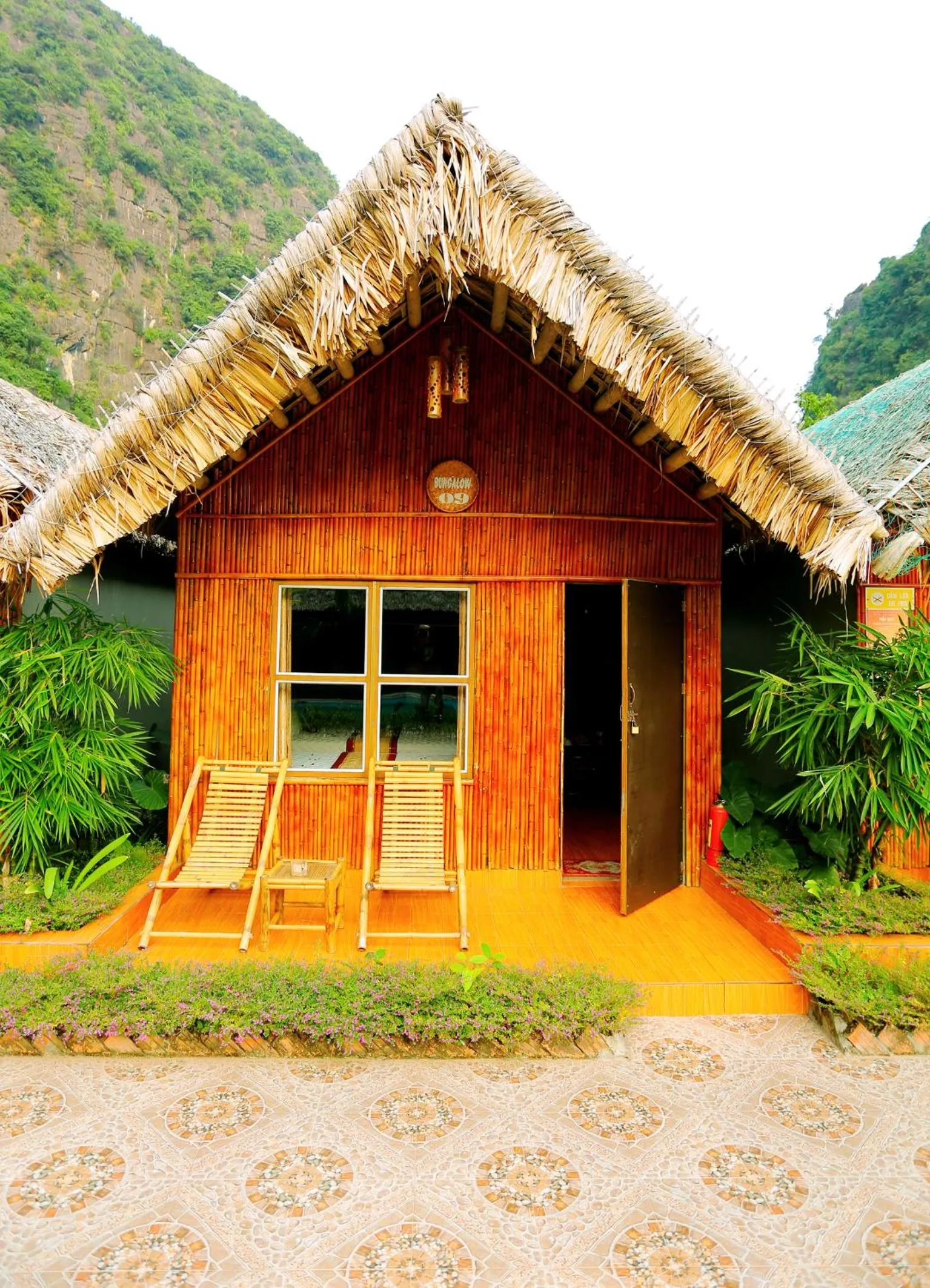 Floor plan in Tam Coc Valley Bung