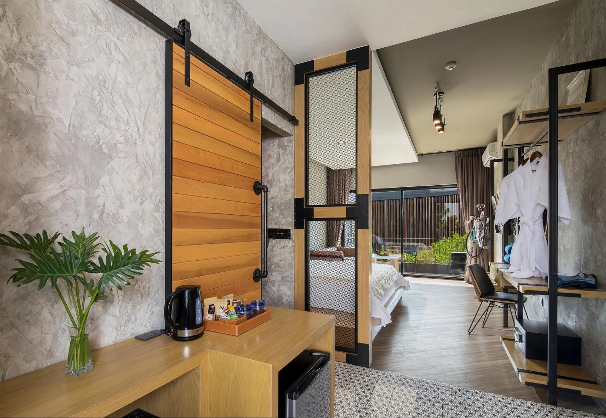 Bedroom in Wheeler Bed &Bike