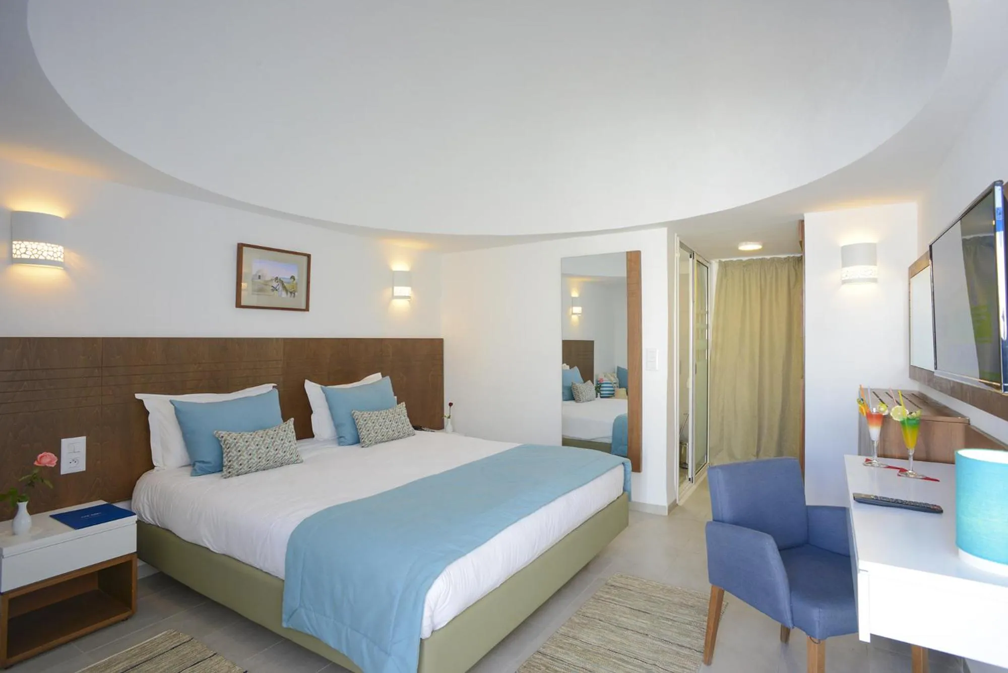 Photo of the whole room, Bed in Monarque Dar Jerba Narjess- Family Only