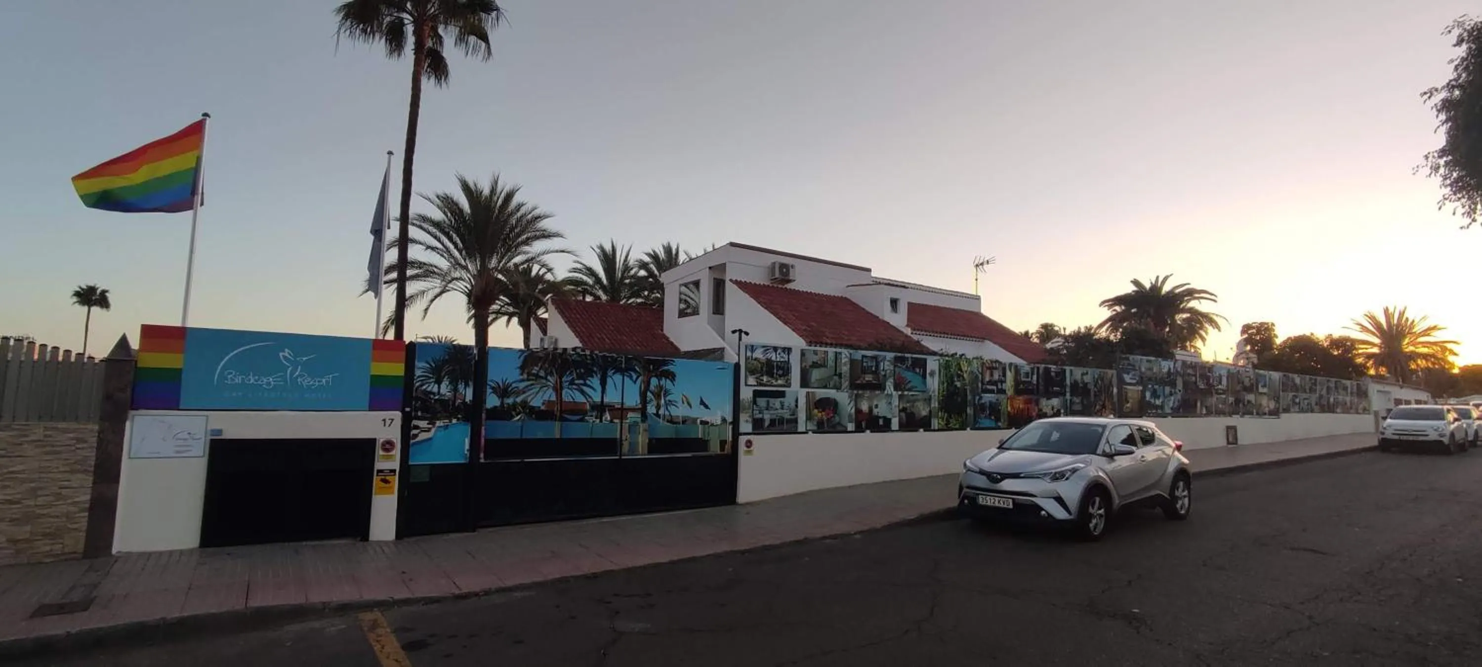 Property building in Birdcage Gay Men Resort and Lifestyle Hotel