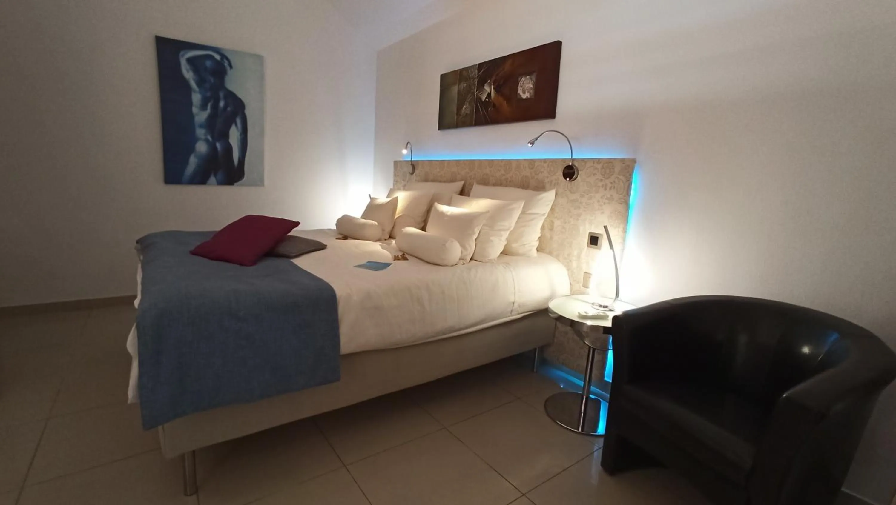 Bedroom, Bed in Birdcage Gay Men Resort and Lifestyle Hotel