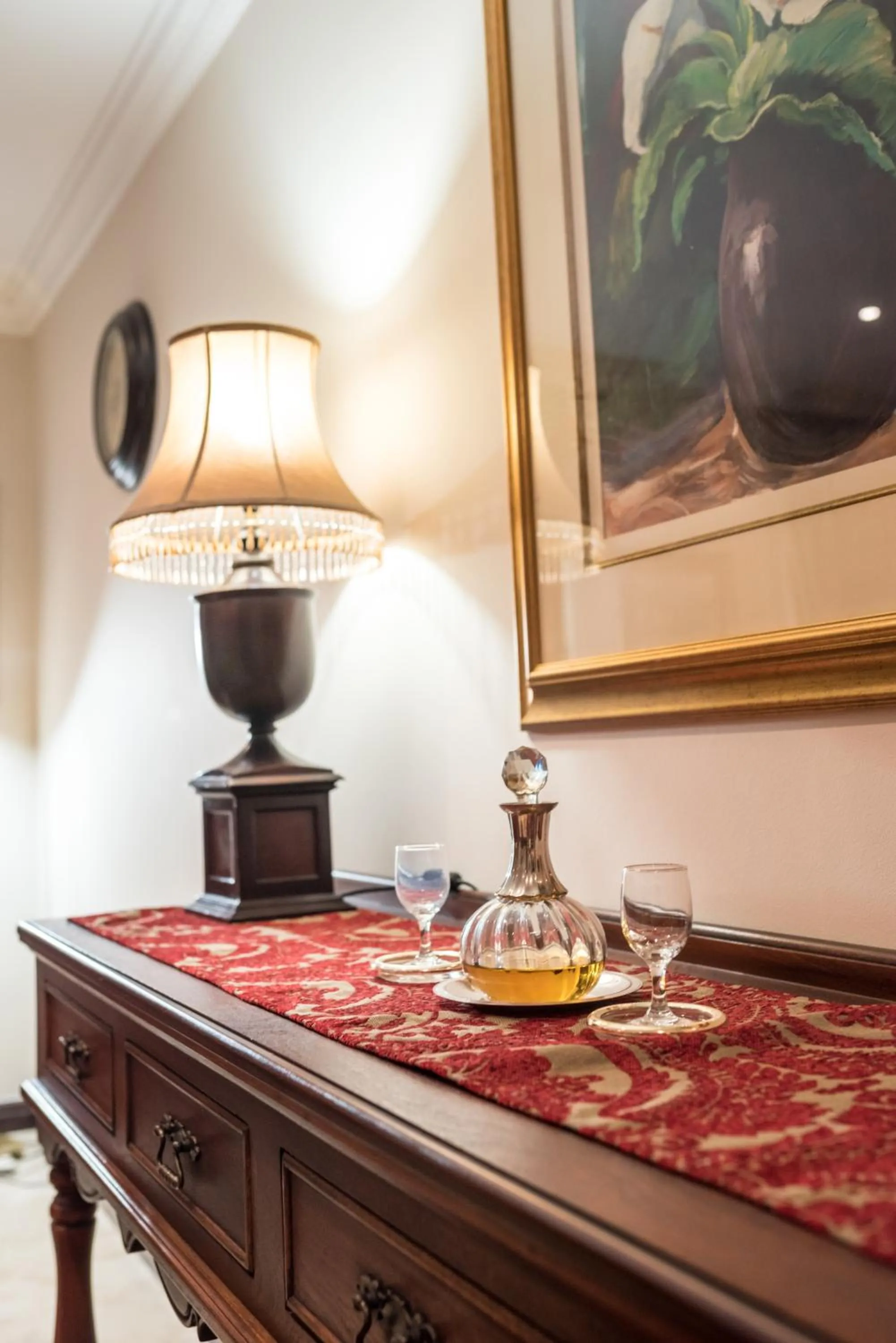 Decorative detail in Blaauwheim Guest House