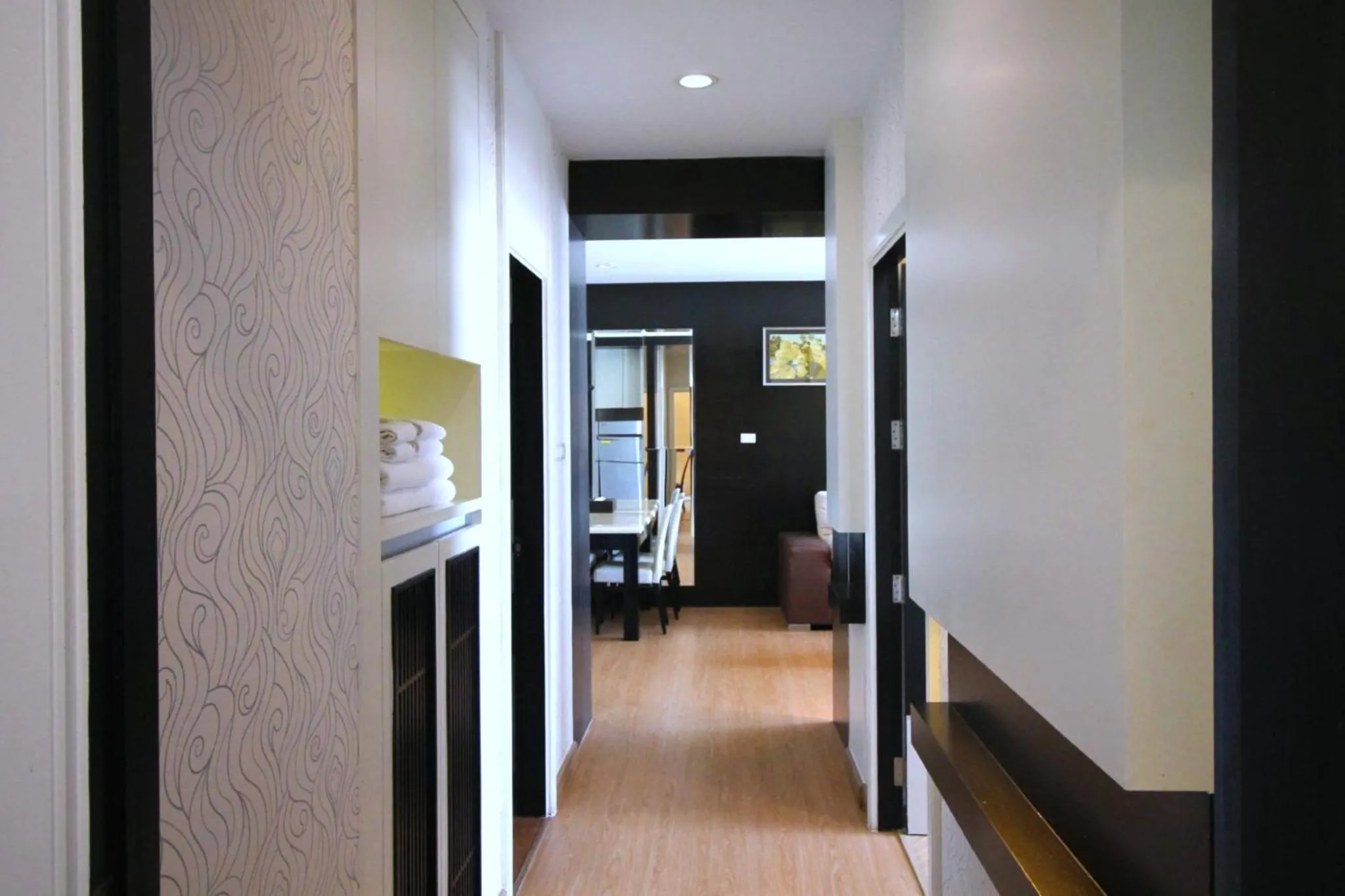 Bedroom in The Sunreno Hotel Bangkok