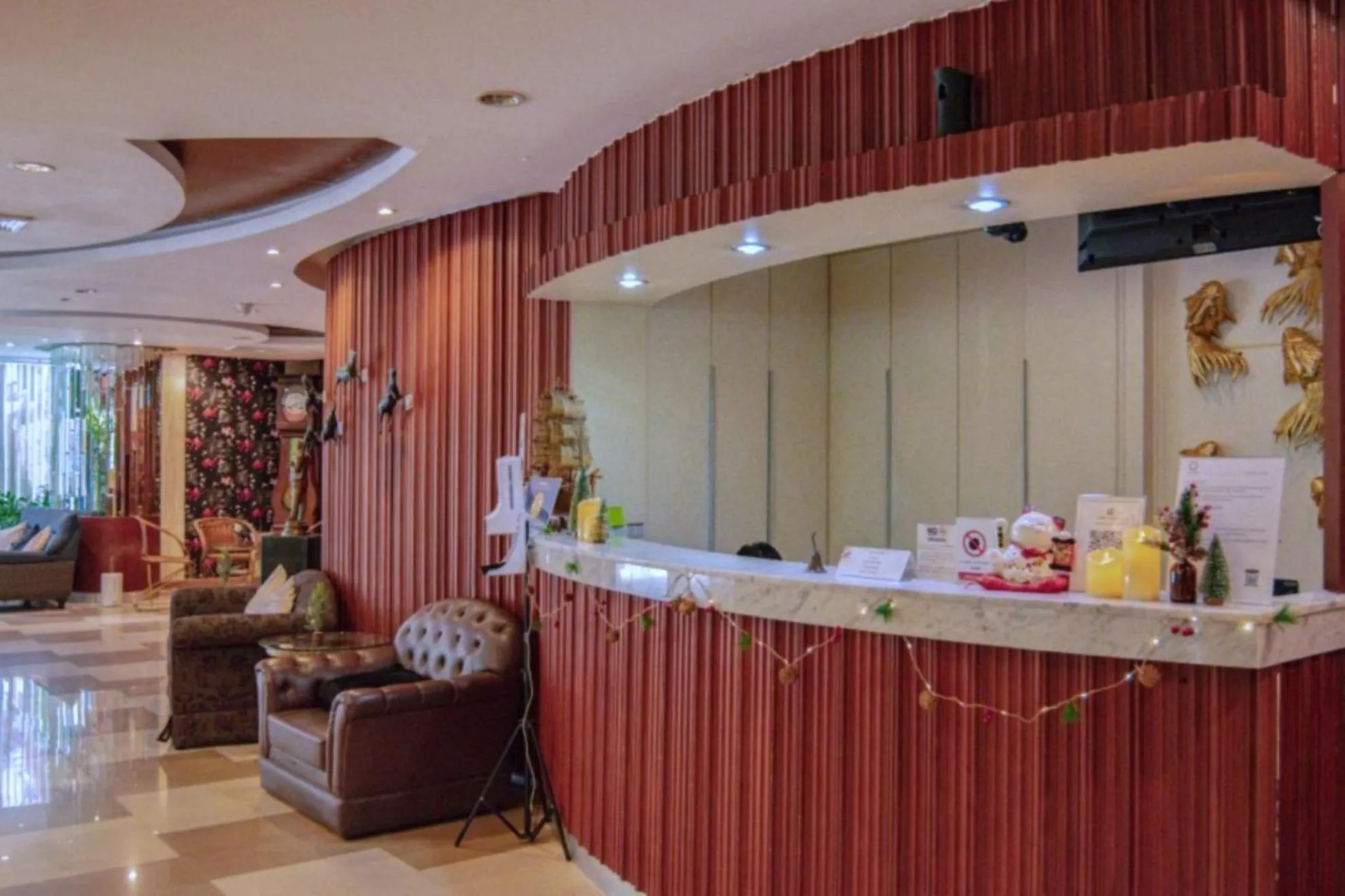 Lobby or reception in The Sunreno Hotel Bangkok