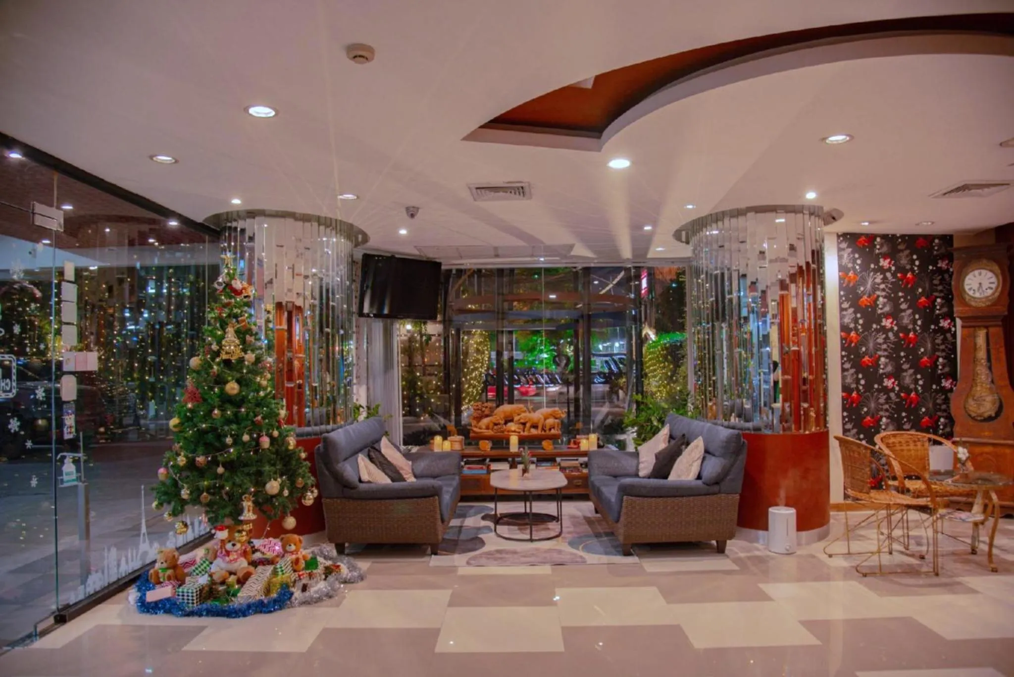 Lobby or reception in The Sunreno Hotel Bangkok