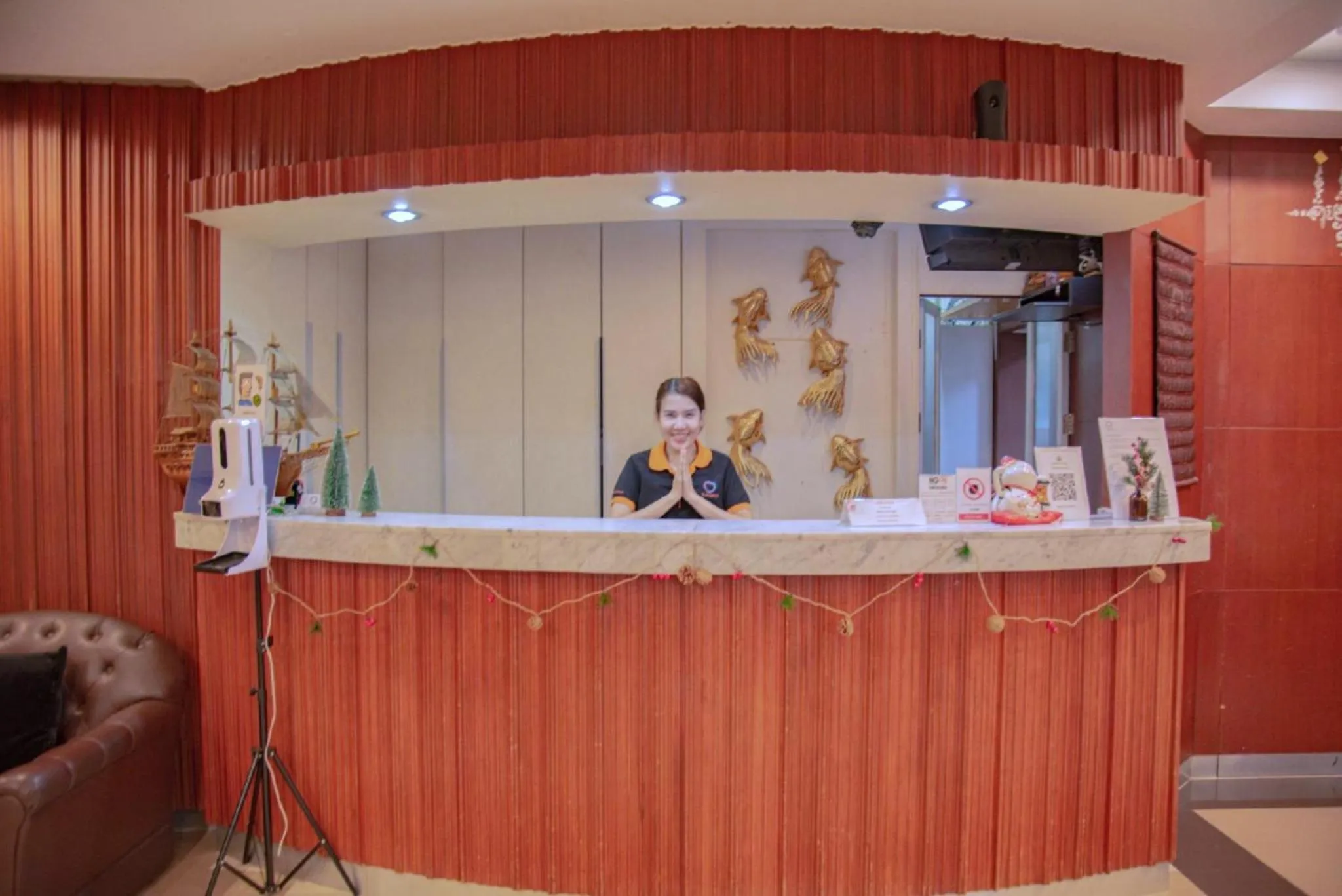 Lobby or reception in The Sunreno Hotel Bangkok