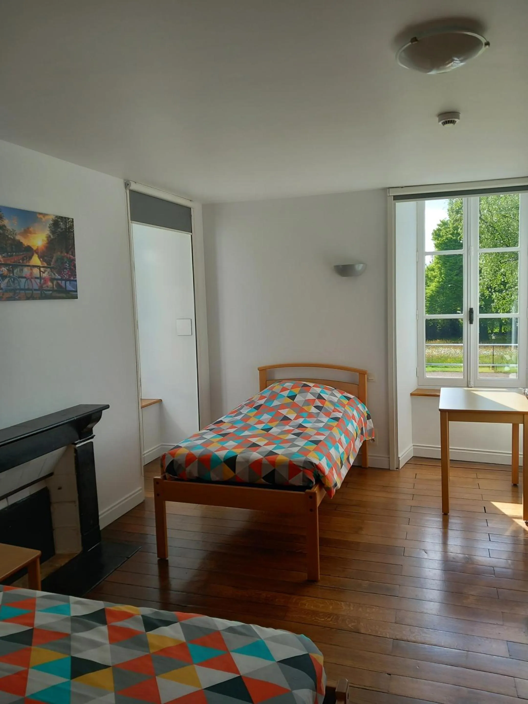 Bedroom, Bed in Château du Bourg
