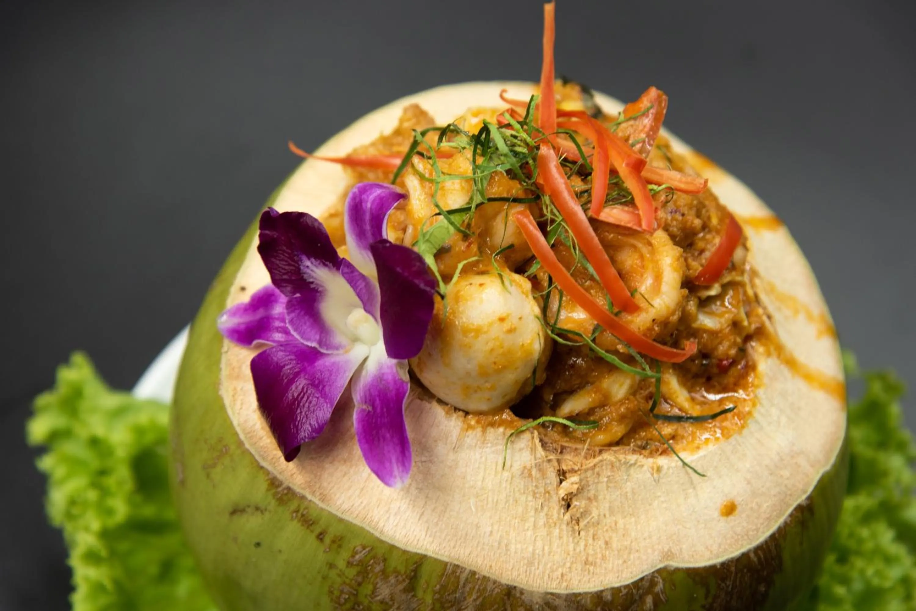 Food and drinks in Sangthian Beach Resort