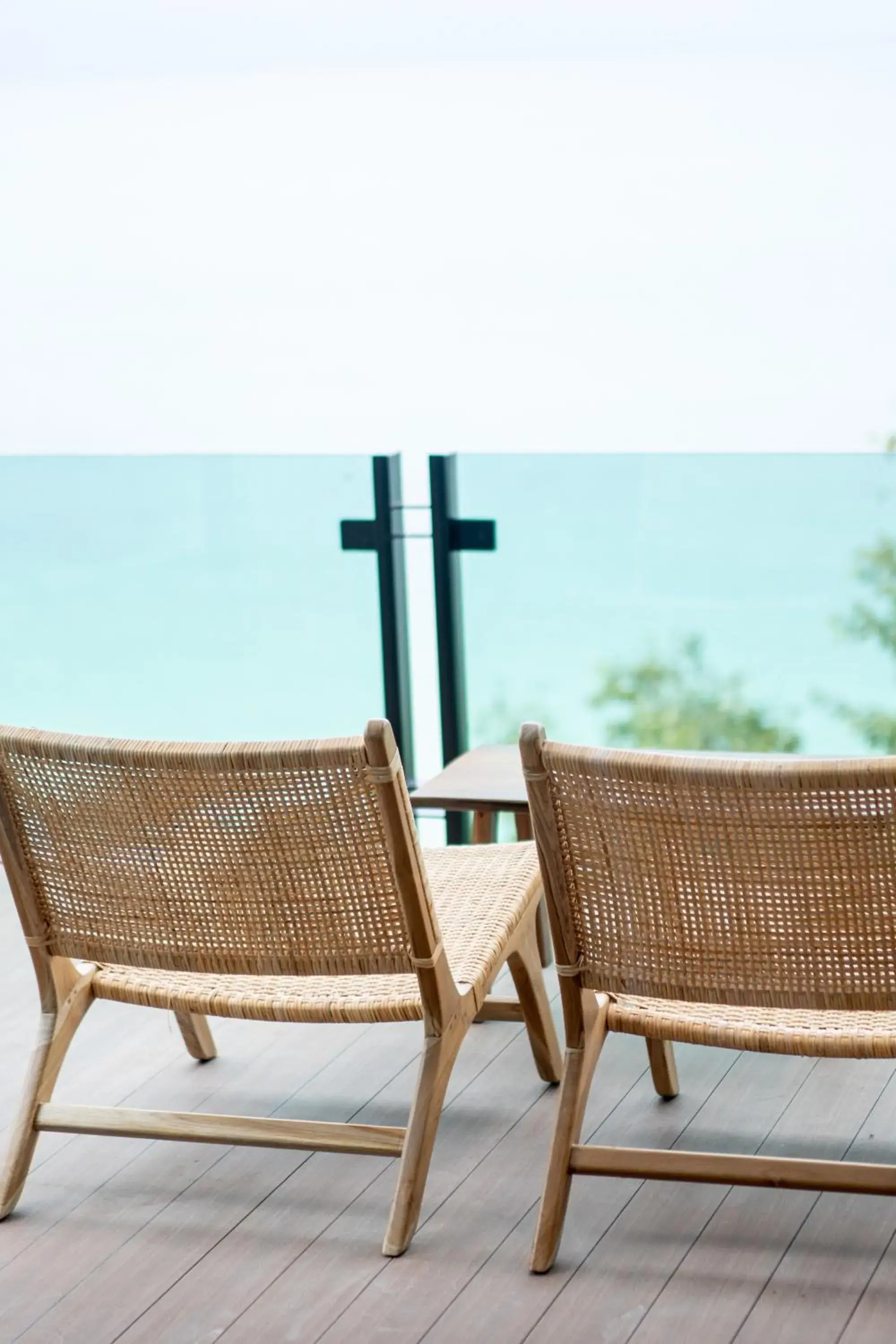 Double Room with Sea View in Sangthian Beach Resort Double Room with Sea View in Sangthian Beach Resort