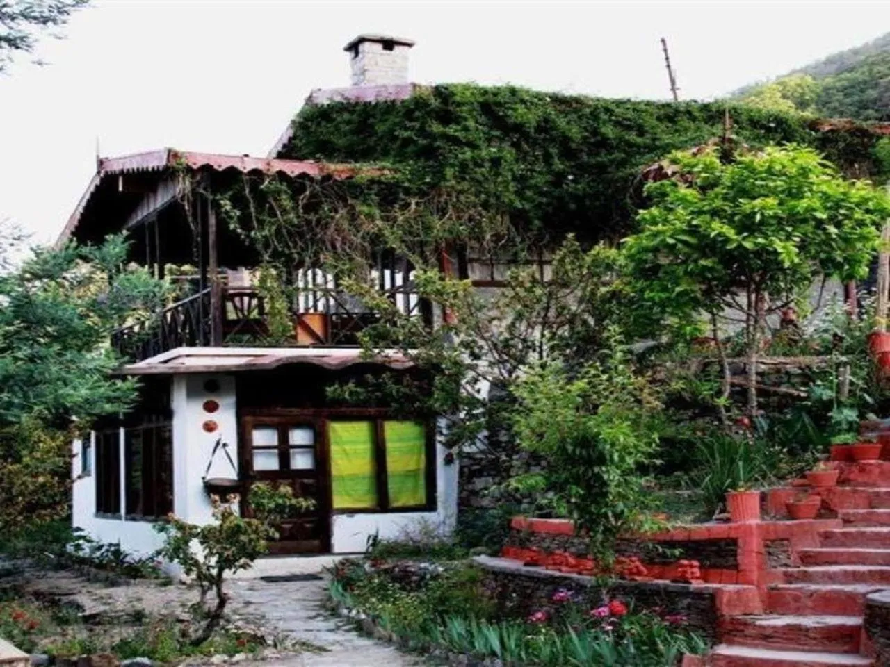 Property building in Jungle Lore Birding Lodge