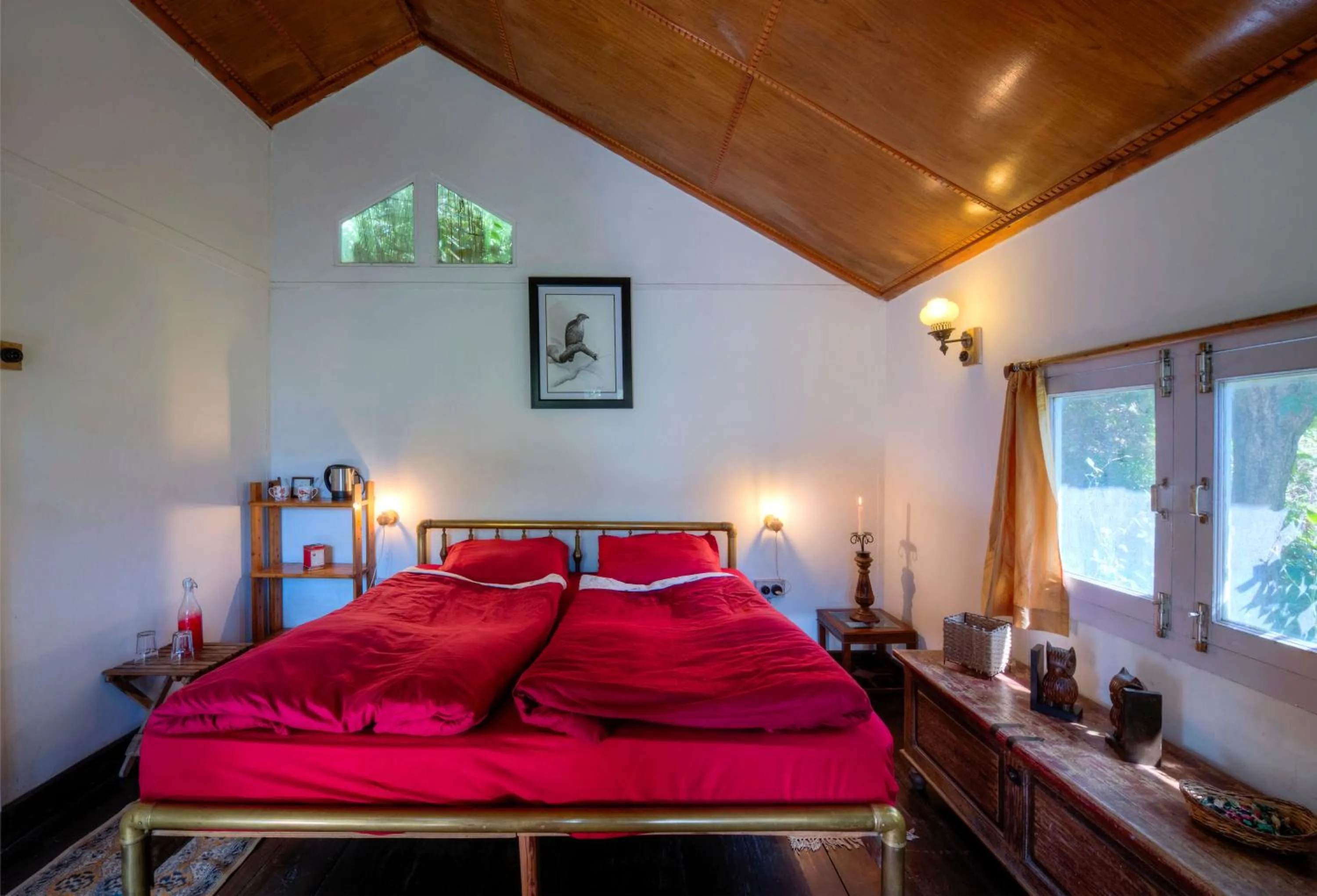 Bedroom, Bed in Jungle Lore Birding Lodge