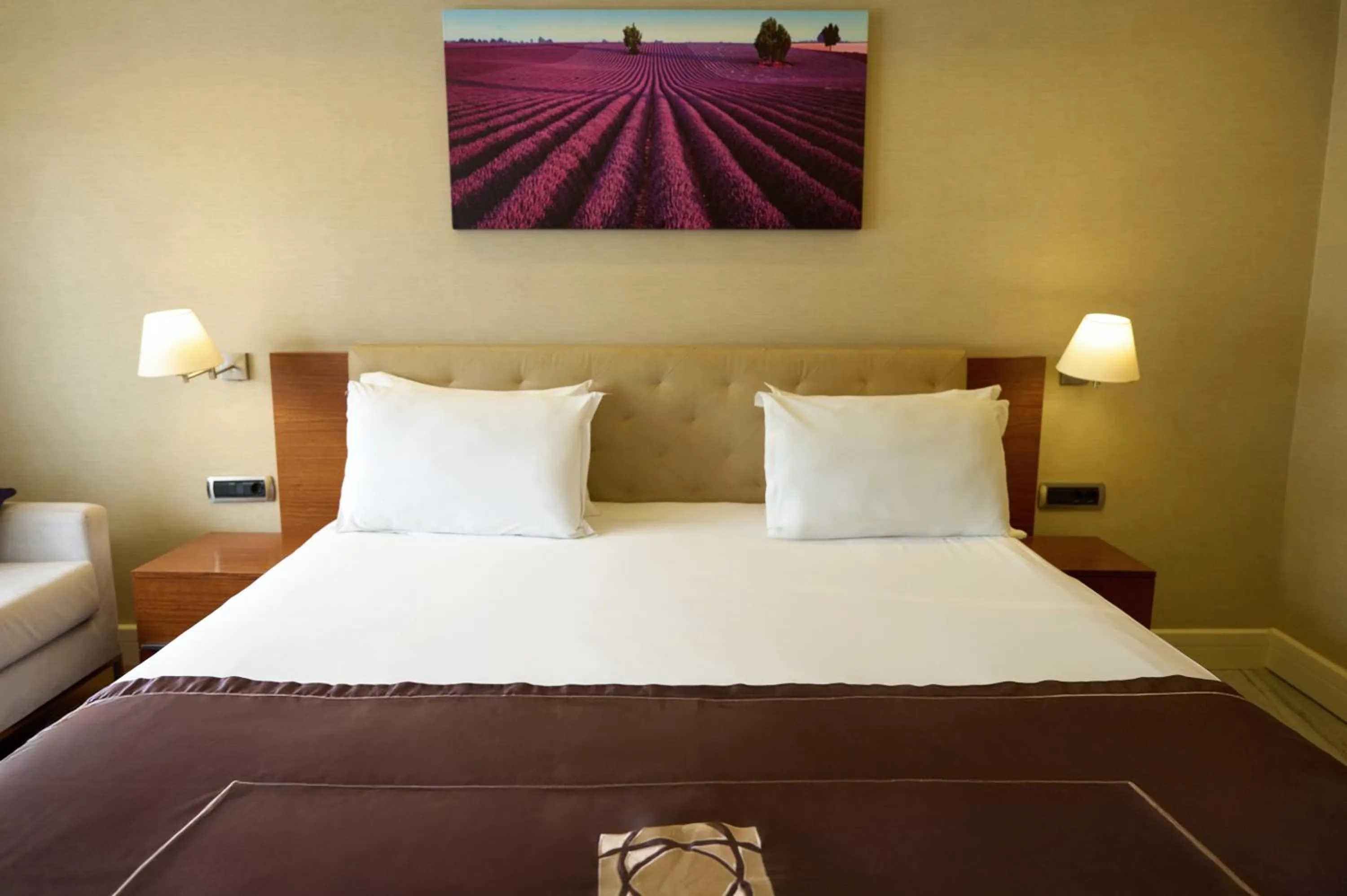 Bed in Taba Luxury Suites and Hotel
