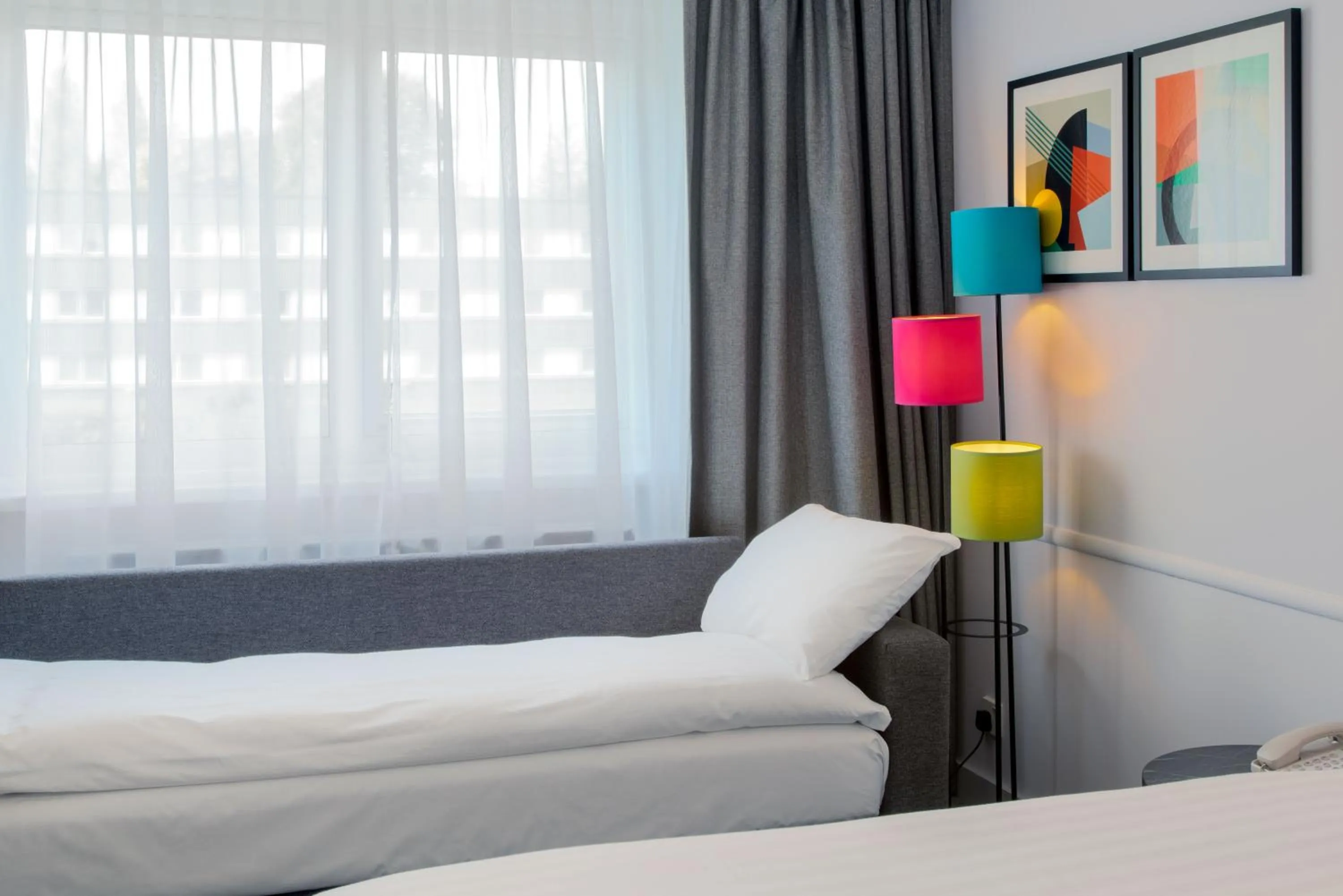 Seating area, Bed in Holiday Inn Bristol Filton by IHG