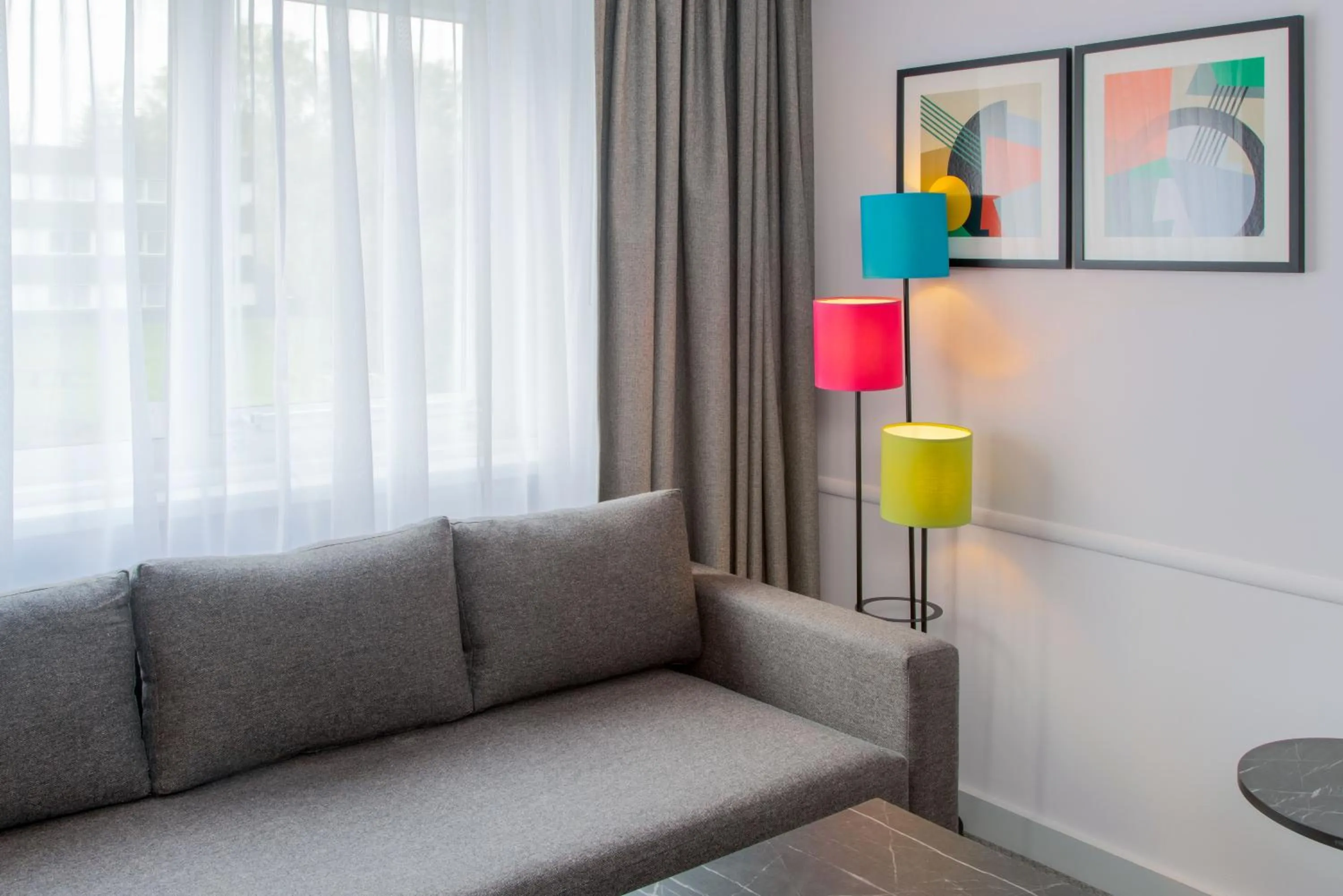 Seating area in Holiday Inn Bristol Filton by IHG