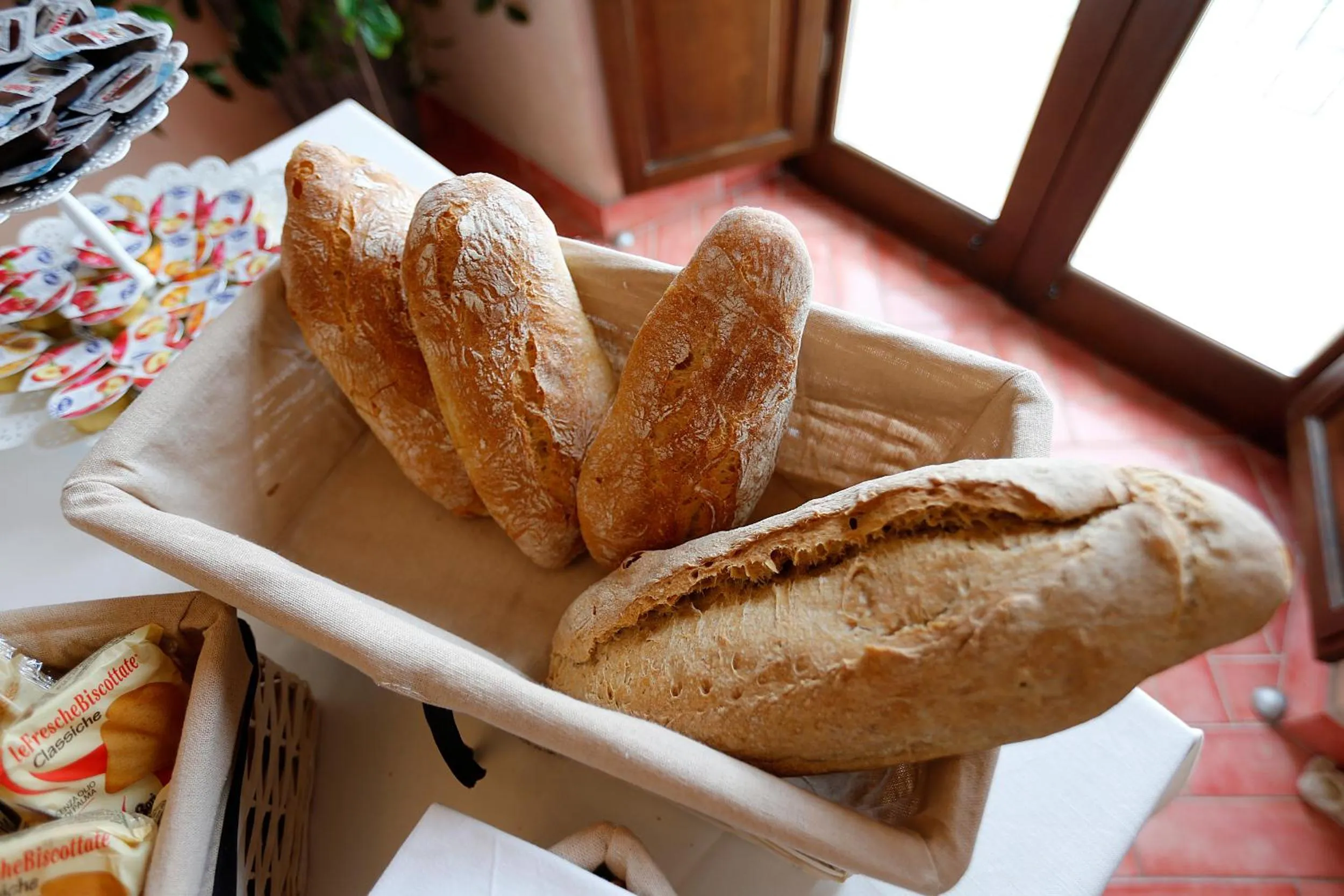 Buffet breakfast in Il Casato Deluxe Rooms