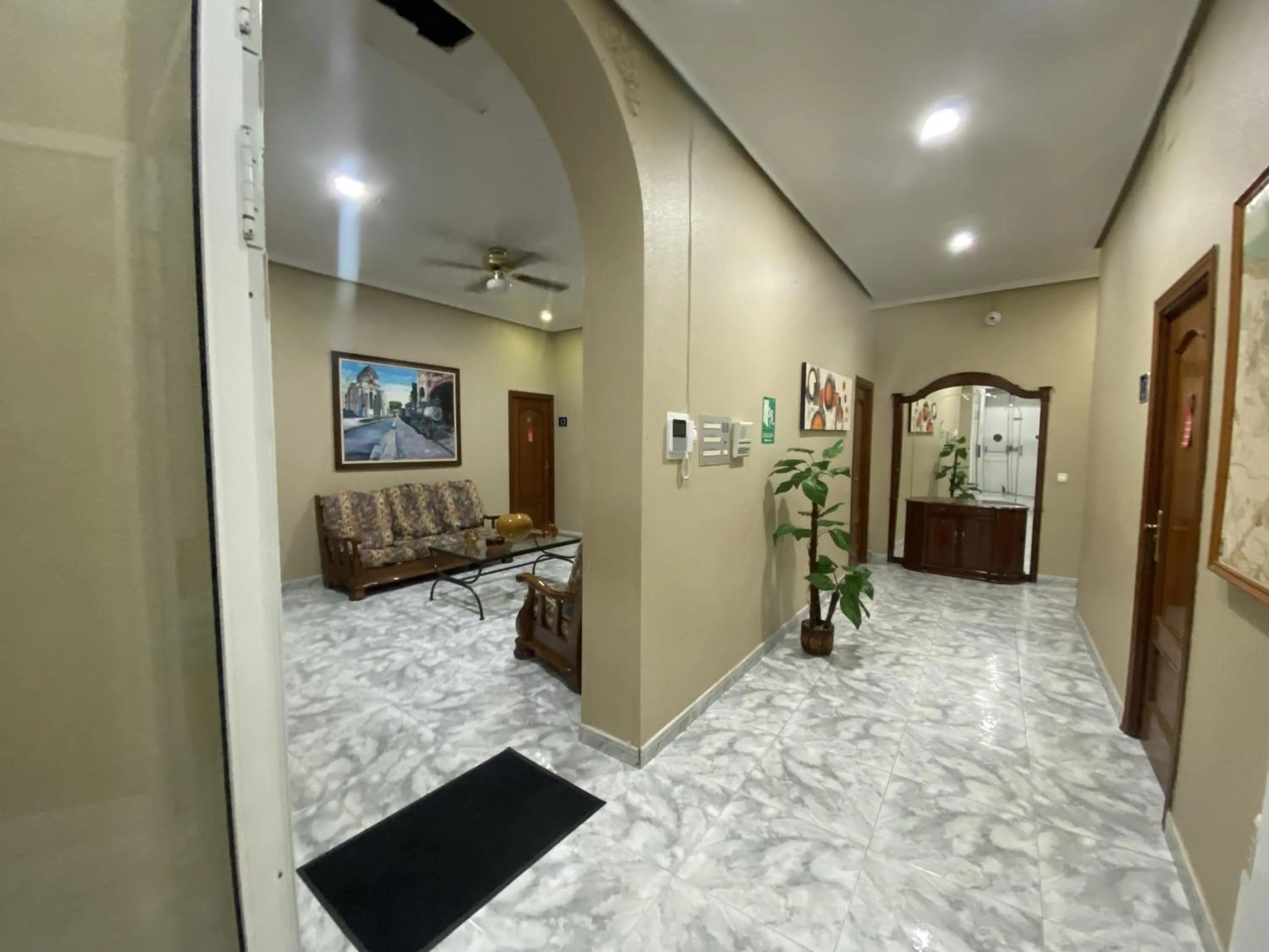 Bed in Hostal Palacios Fuencarral