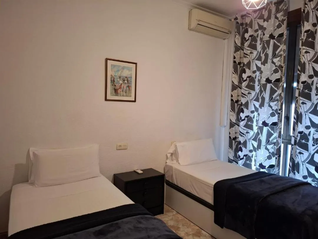 Bed in Hostal Palacios Fuencarral