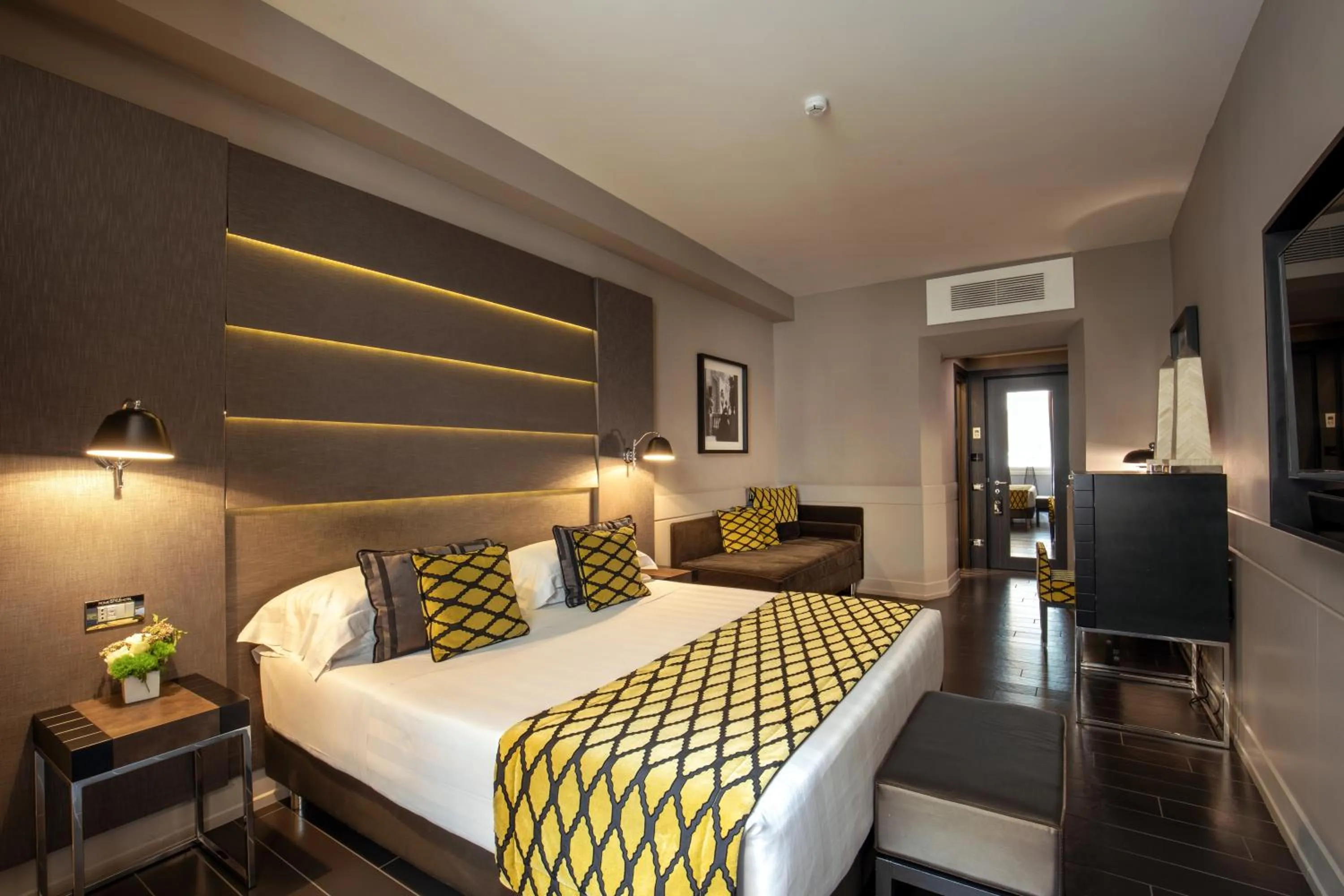 Bedroom, Bed in The Style