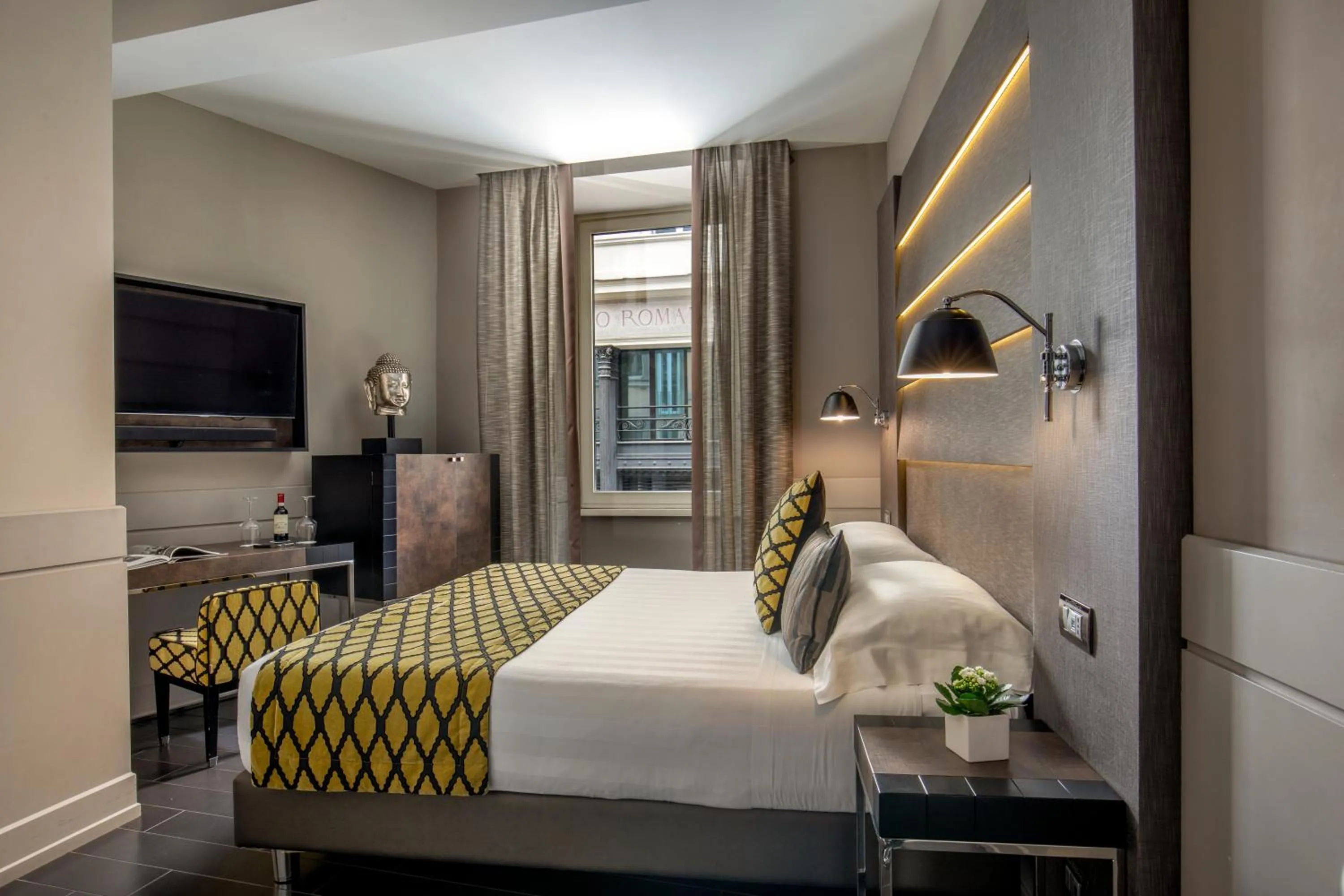 Bedroom, Bed in The Style