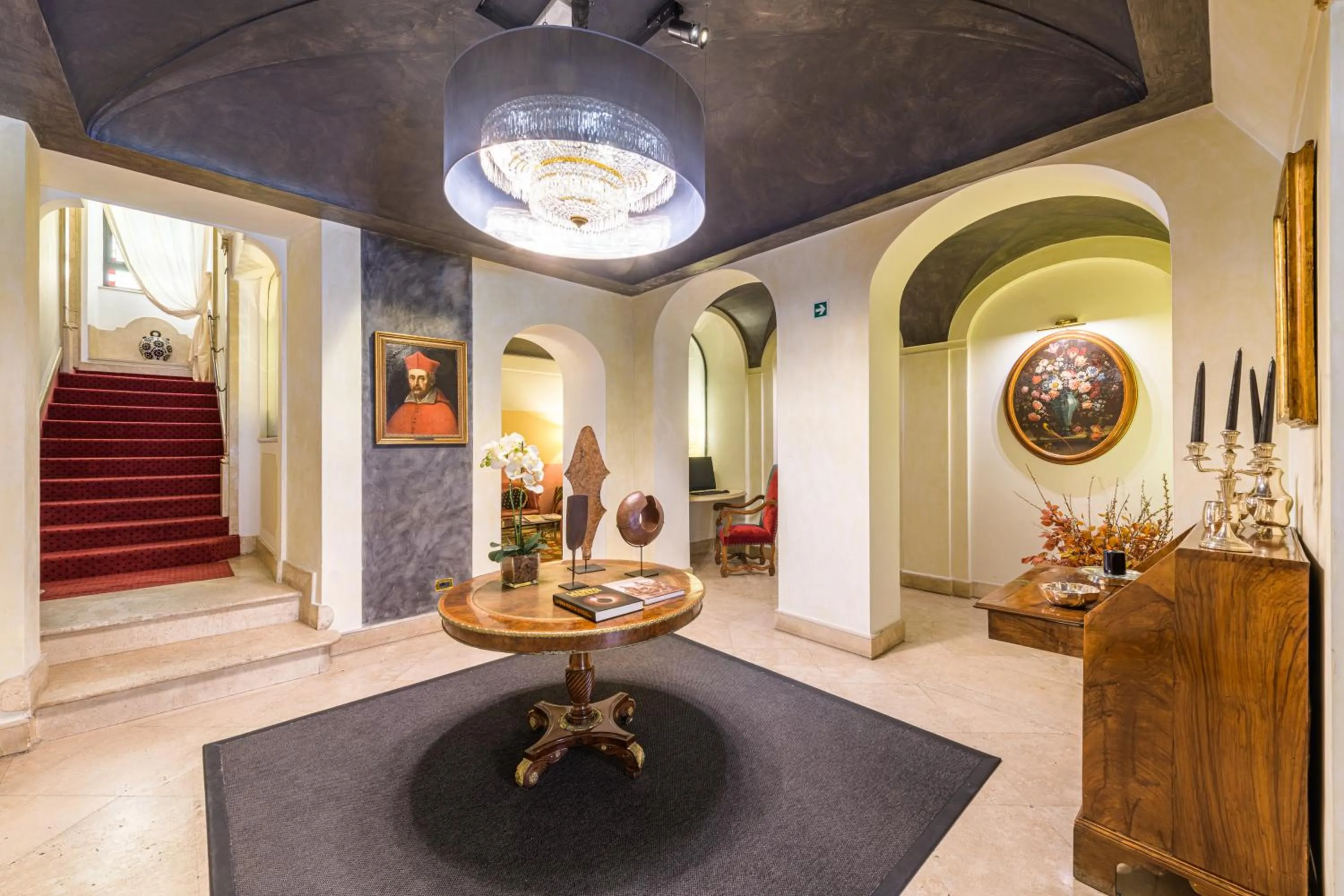 Lobby or reception in Hotel S. Anna